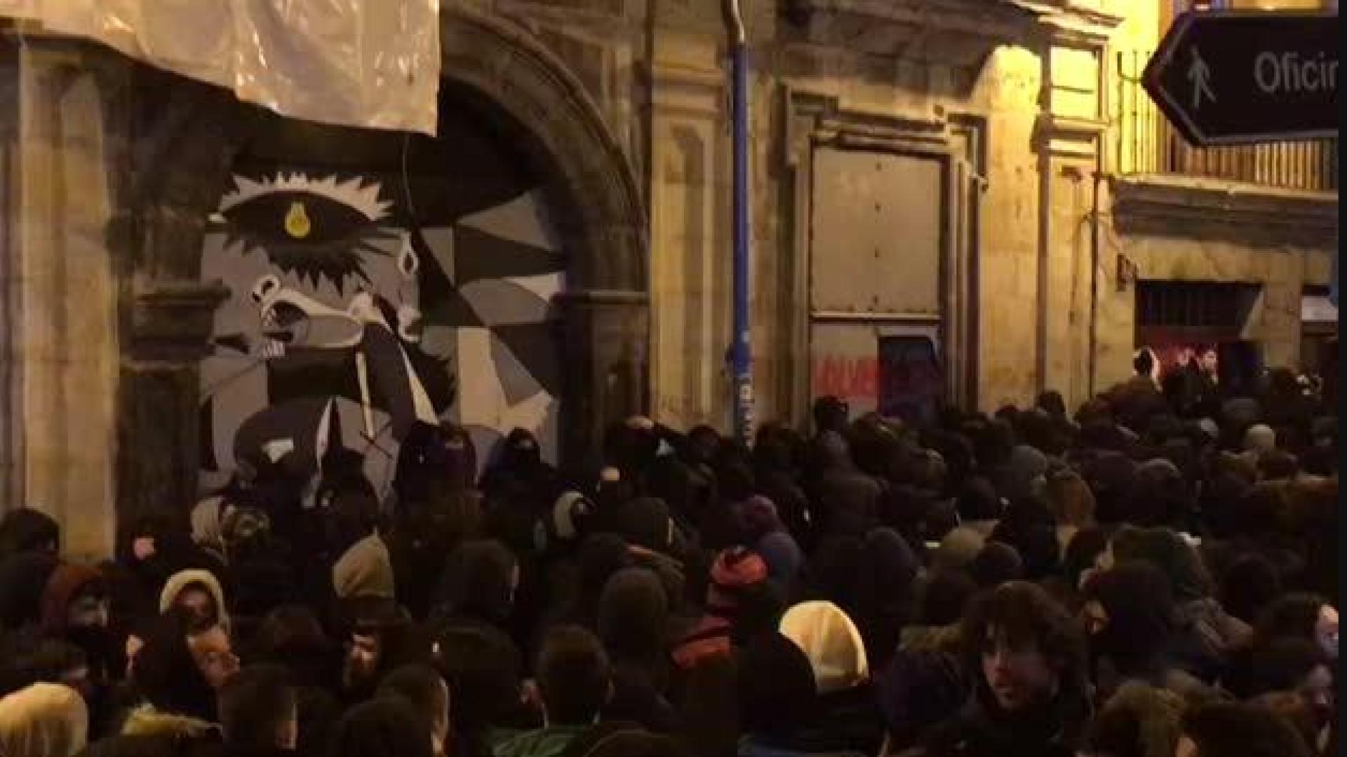 Vídeo de la entrada de los okupas en Rozalejo