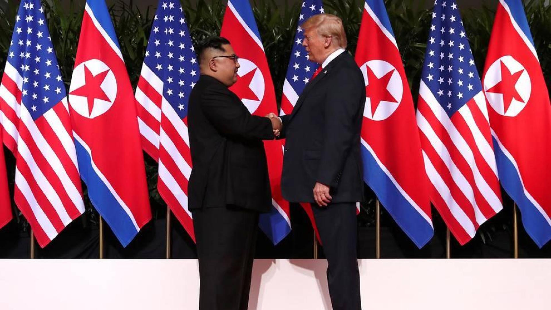 Trump dice que la cumbre con Kim ha ido "mejor de lo esperado" y firmarán algo