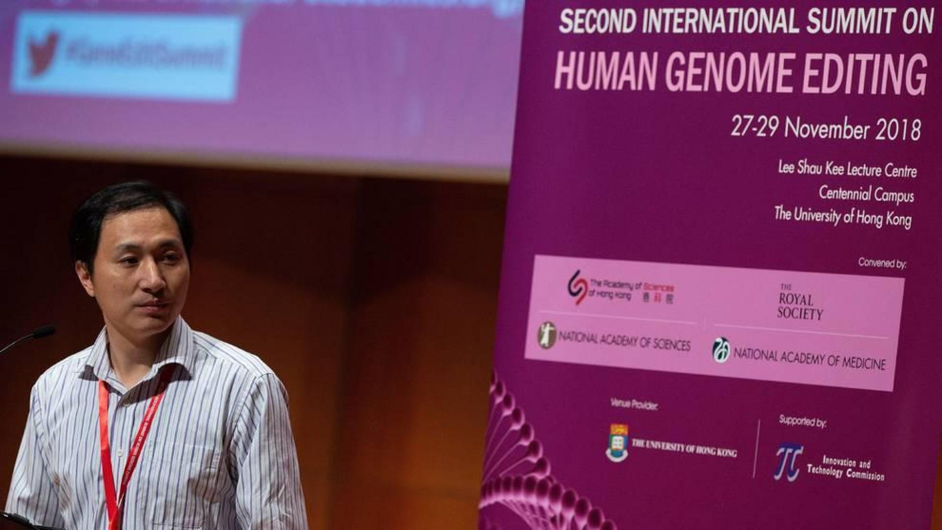 Científico chino justifica manipulación genética y dice que hay otro embarazo