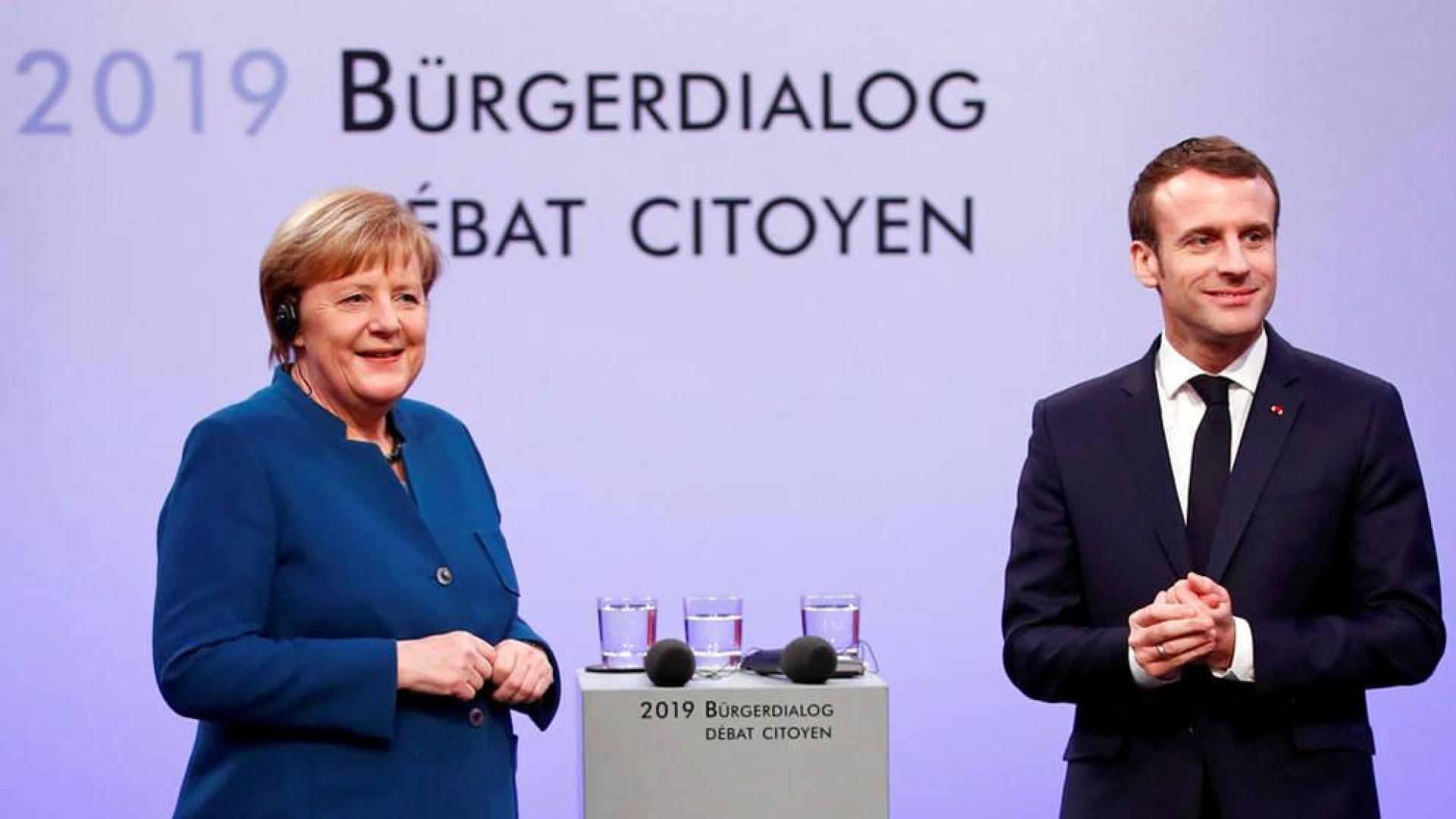 Merkel y Macron relanzan el eje franco-alemán con el Tratado de Aquisgrán
