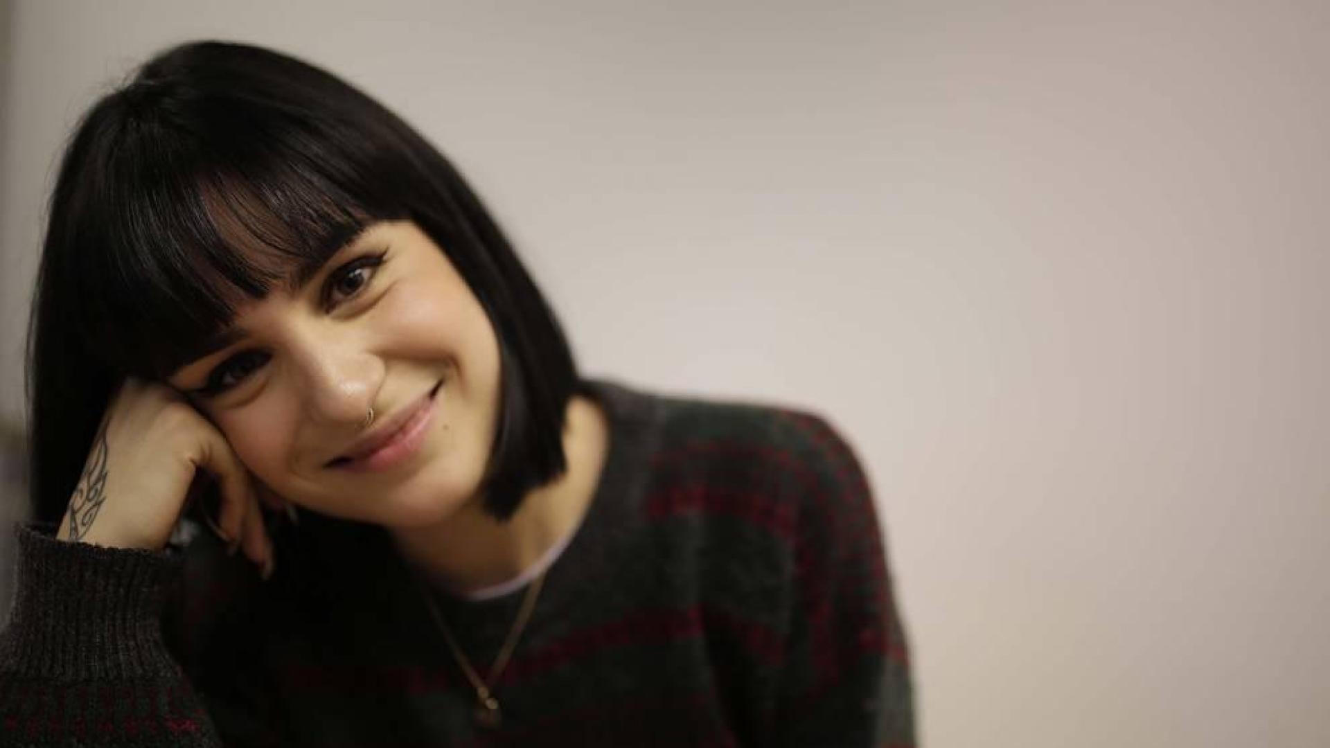 Una sonriente Natalia Lacunza, que consiguió el tercer puesto en 'Operación Triunfo', repasó su paso por la academia y se mostró ilusionada por su futuro musical.