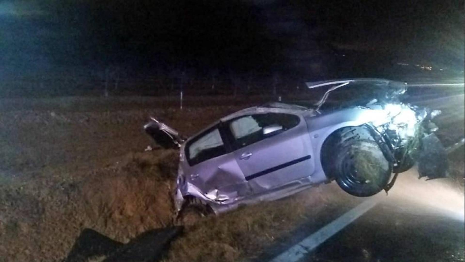 Un herido en un accidente de tráfico en la NA-666, de Allo a Sesma