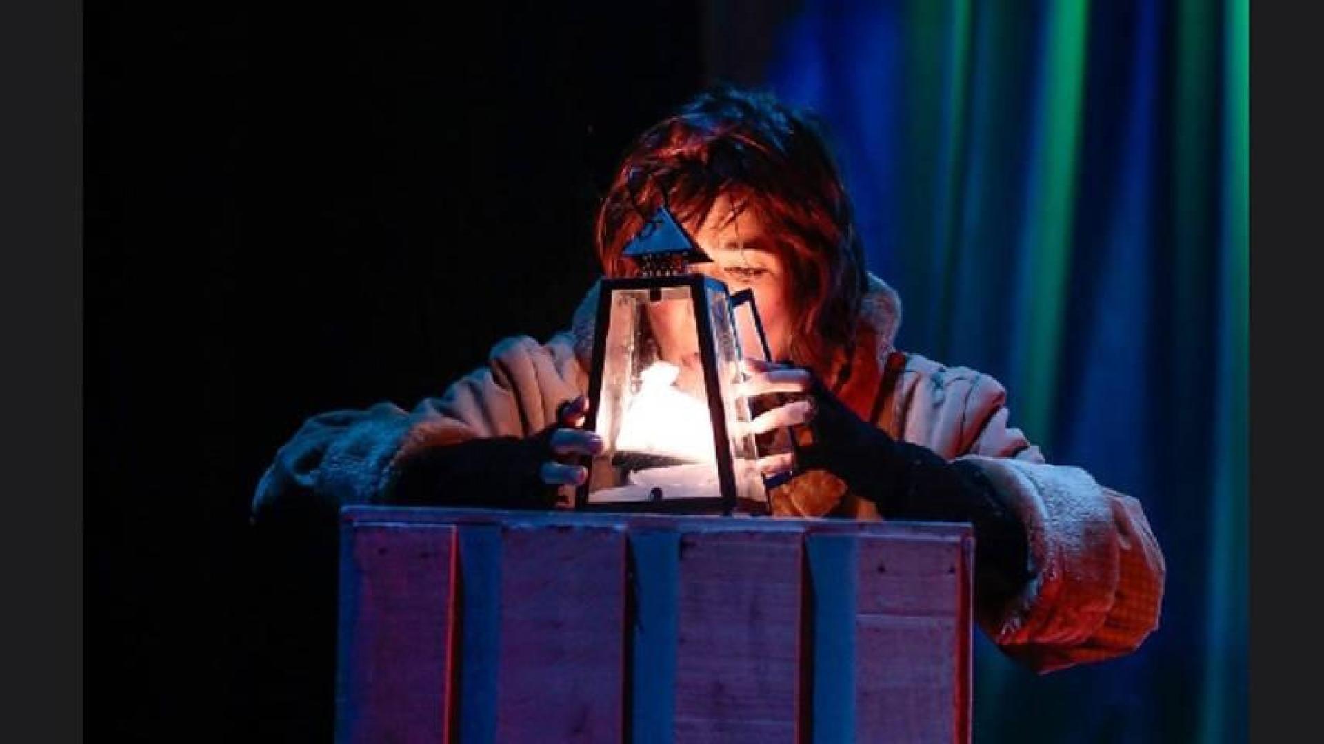 Imagen promocional de la obra de teatro 'Izotza apurtzen den ertza'.