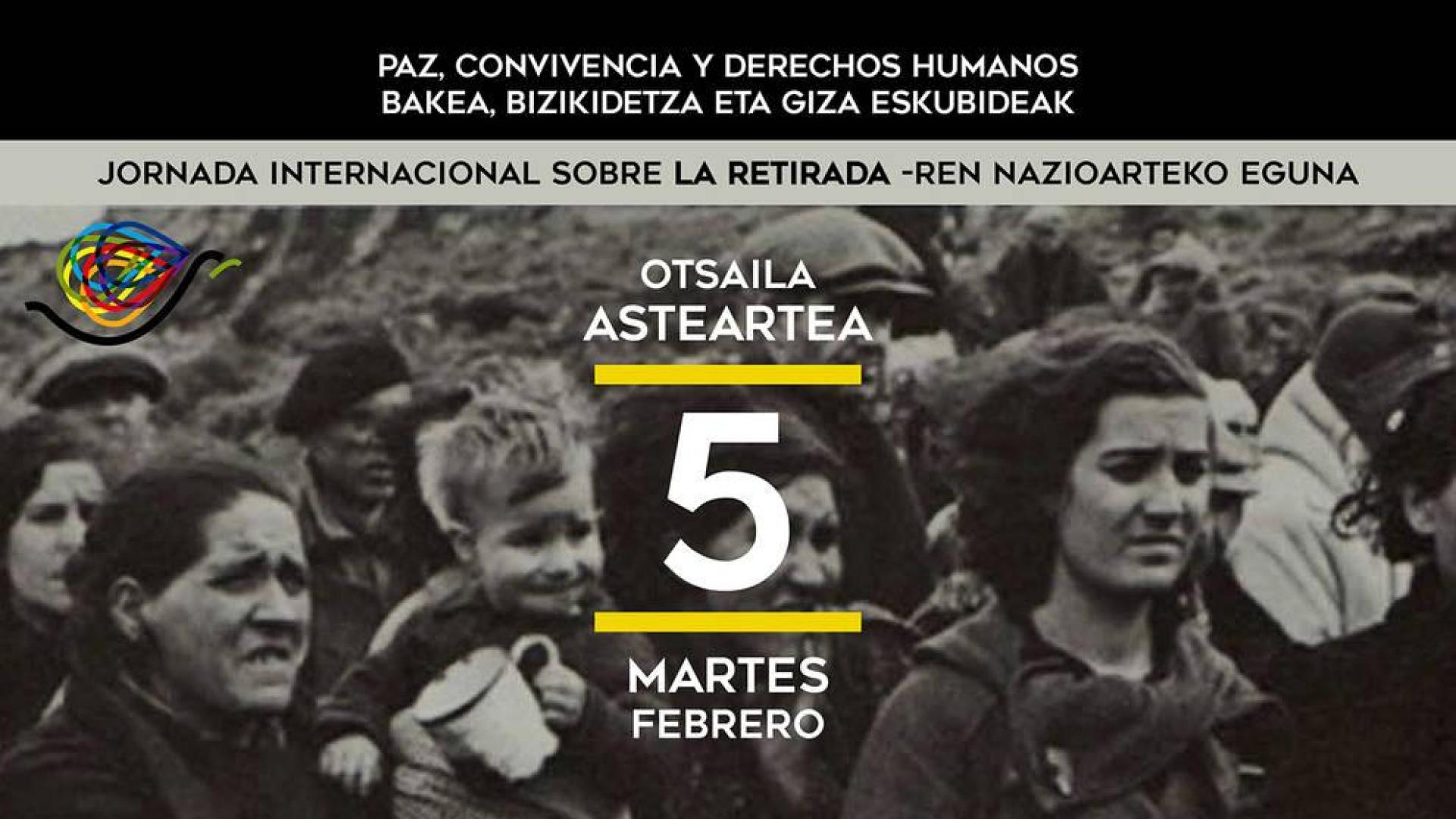 Cartel de la proyección 'Camino a Gurs'.