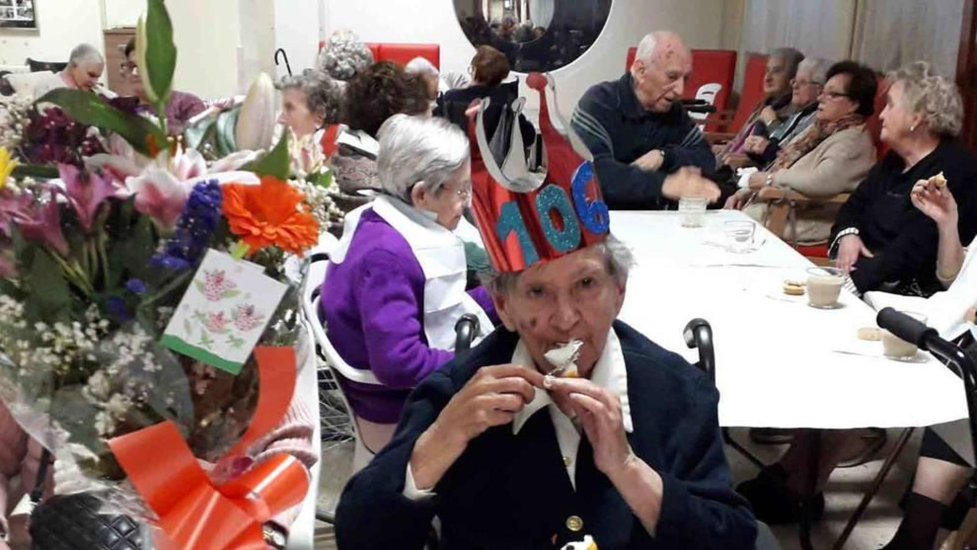 Una bilbaína con 106 años dice que su secreto es no haberse casado