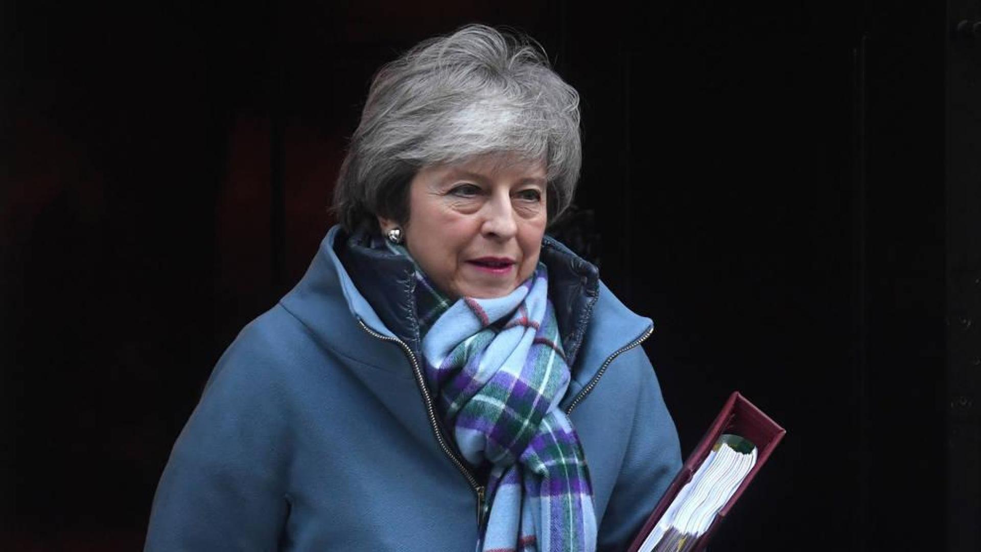 La primera ministra británica, Theresa May