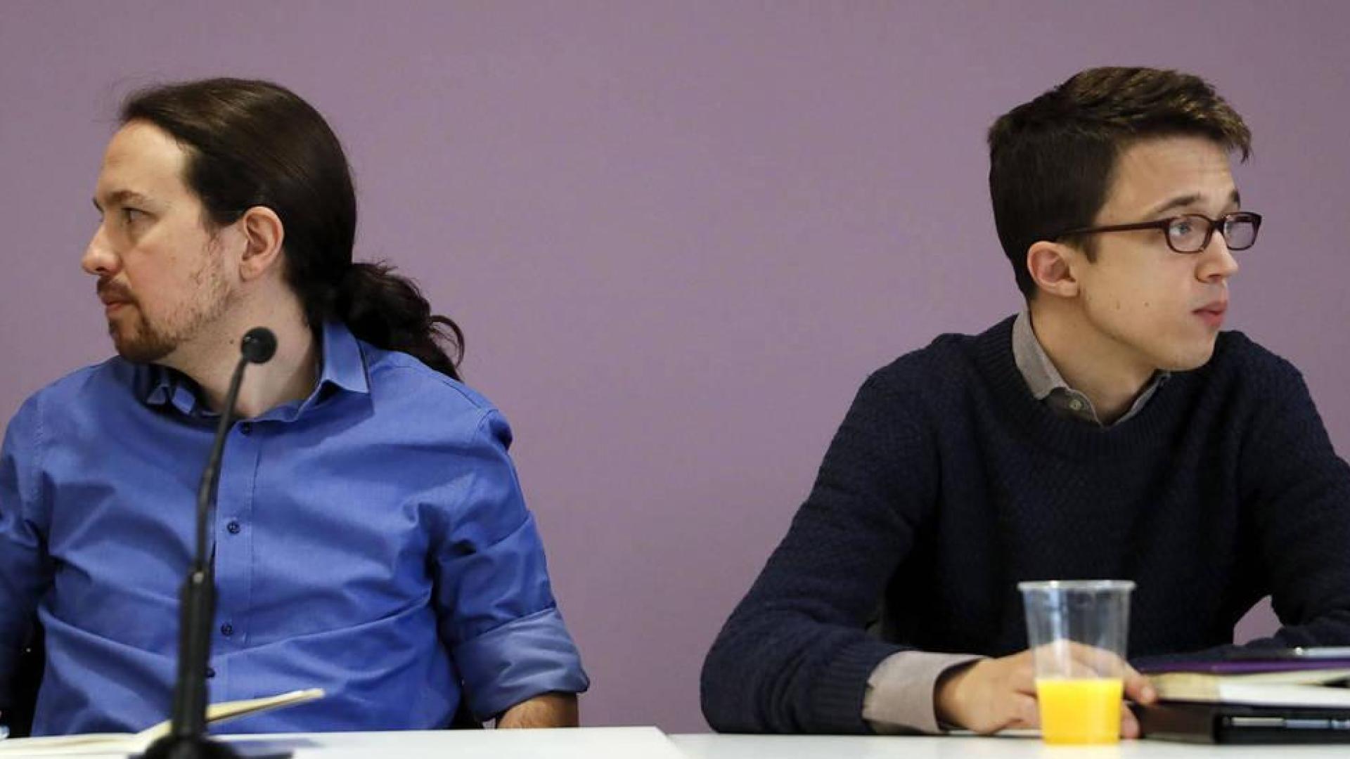 Errejón e Iglesias, en el Consejo Ciudadano de 2016.