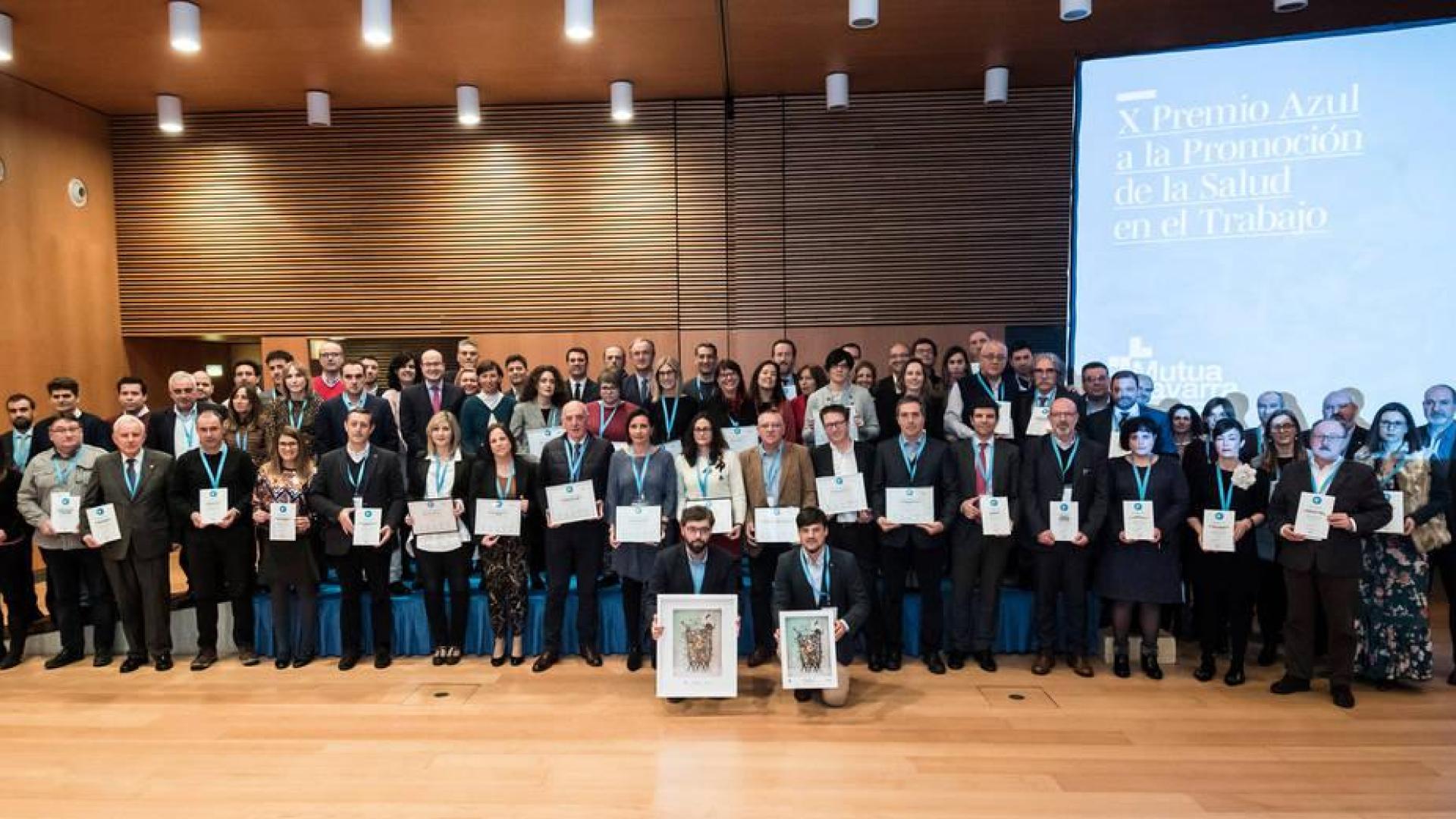 Tiruña, ganador del Premio Azul 2018 a la promoción de la salud en el trabajo