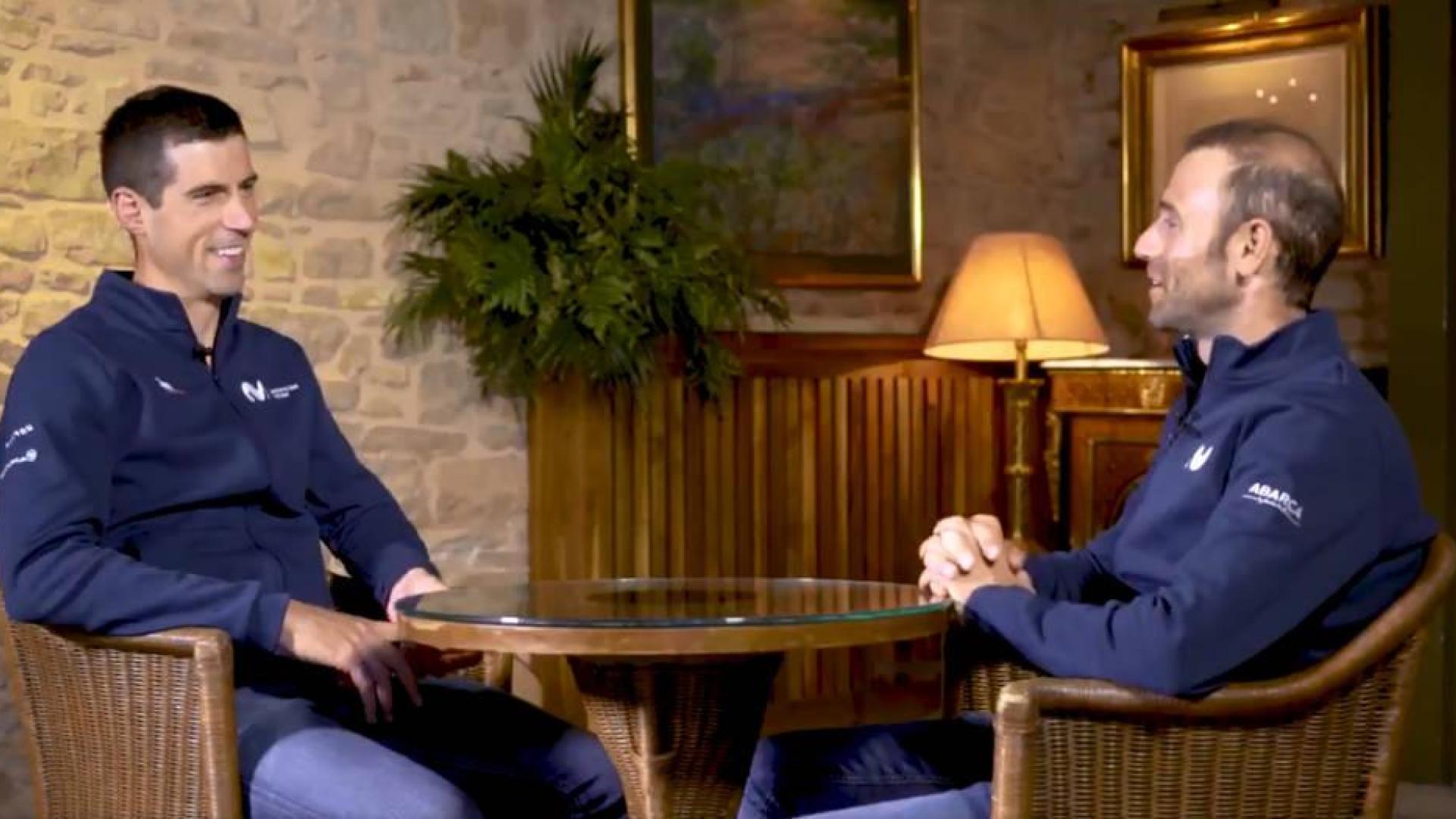 Imanol Erviti y Alejandro Valverde cara a cara, confesiones de dos veteranos