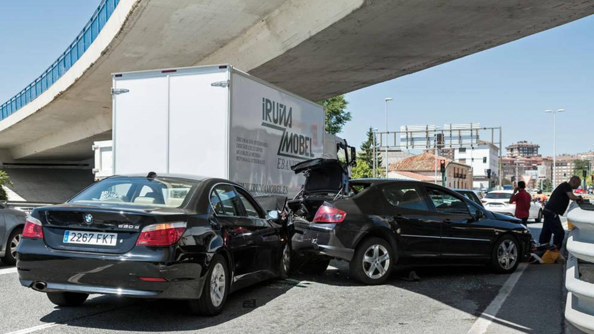 Cada día unos 70 conductores navarros sufren un accidente leve de tráfico