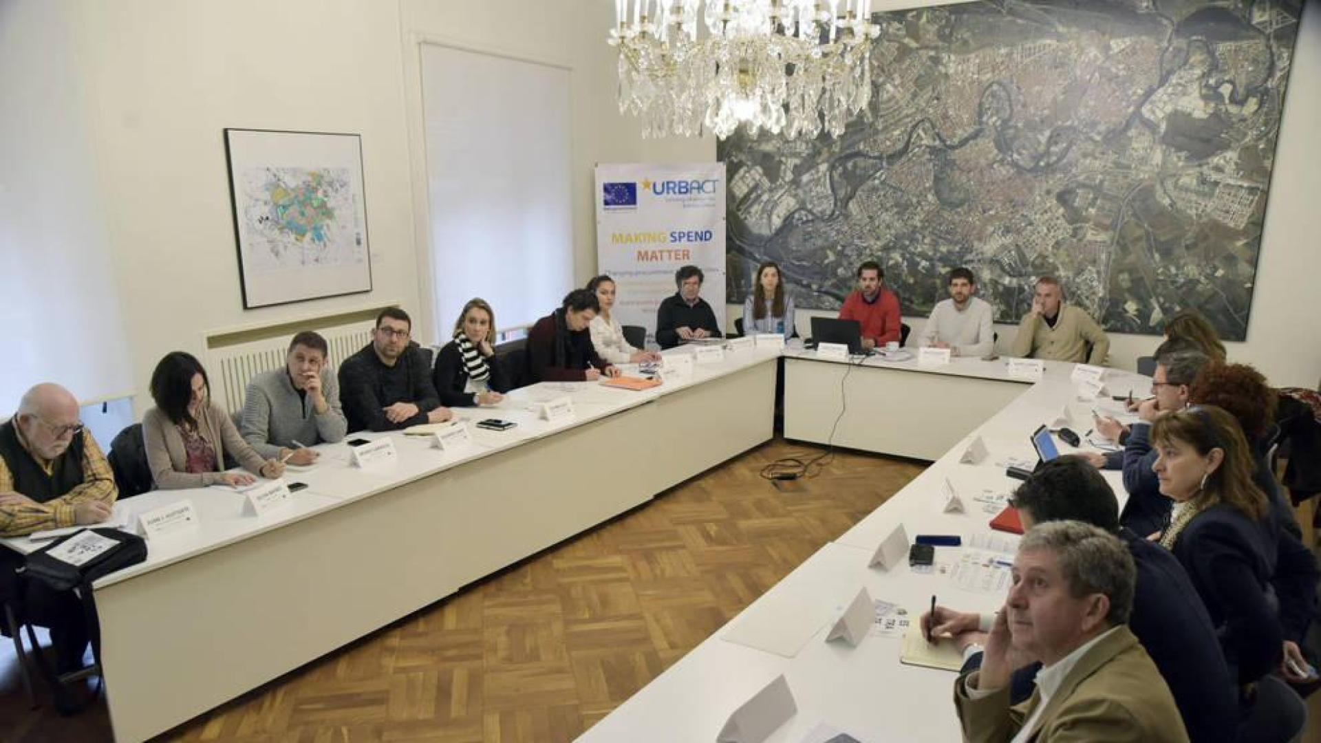 El Ayuntamiento de Pamplona acoge la primera reunión del proyecto URBAC-MSM