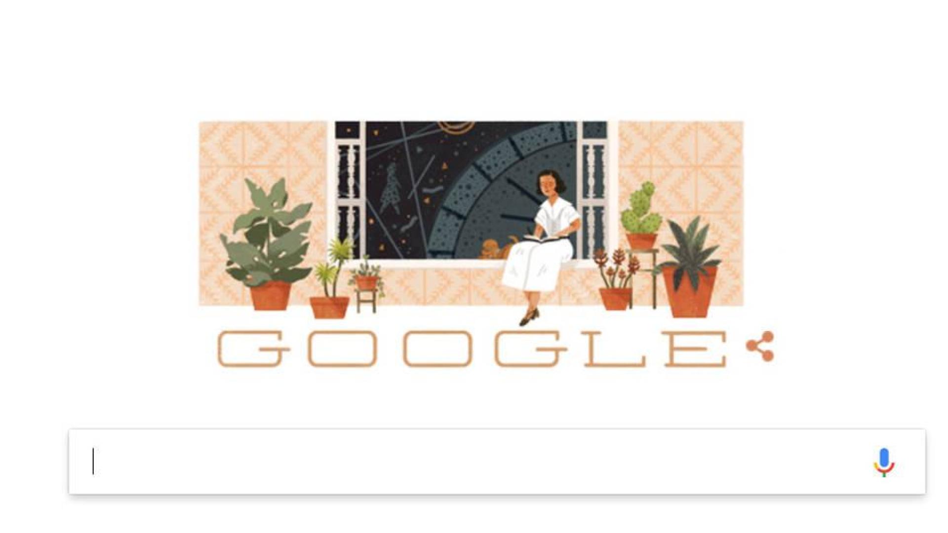 Google homenajea con un Doodle a la filósofa María Zambrano