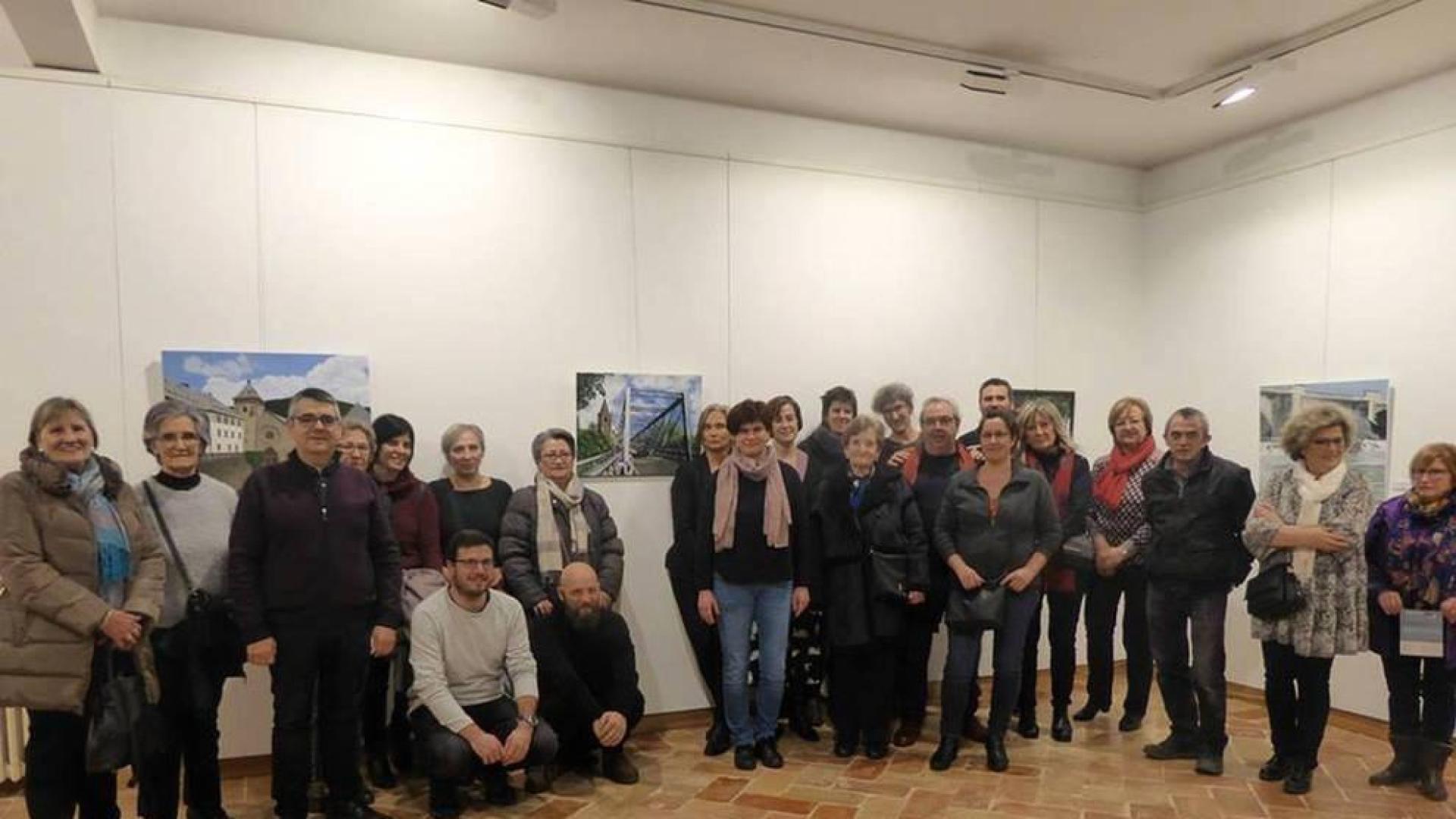 Inauguración de la exposición 'Intercambiartez'.