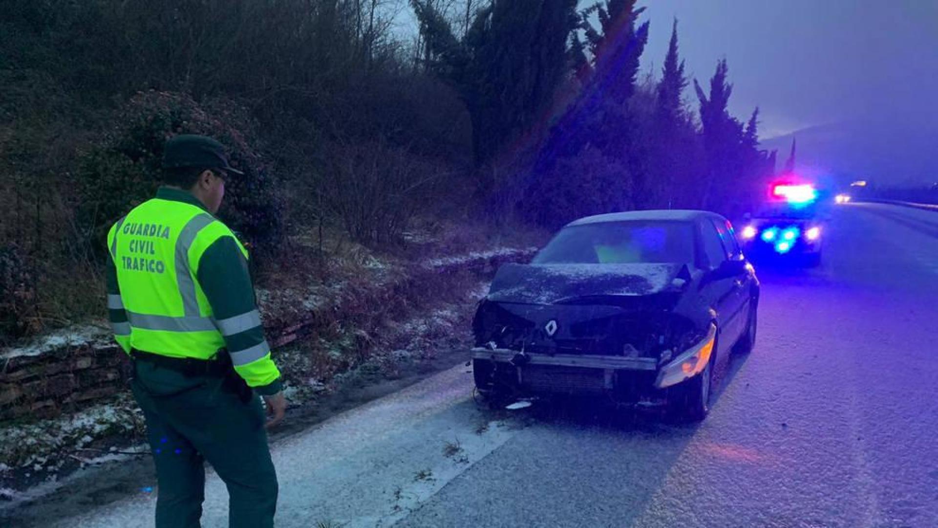 Accidente en la A-10