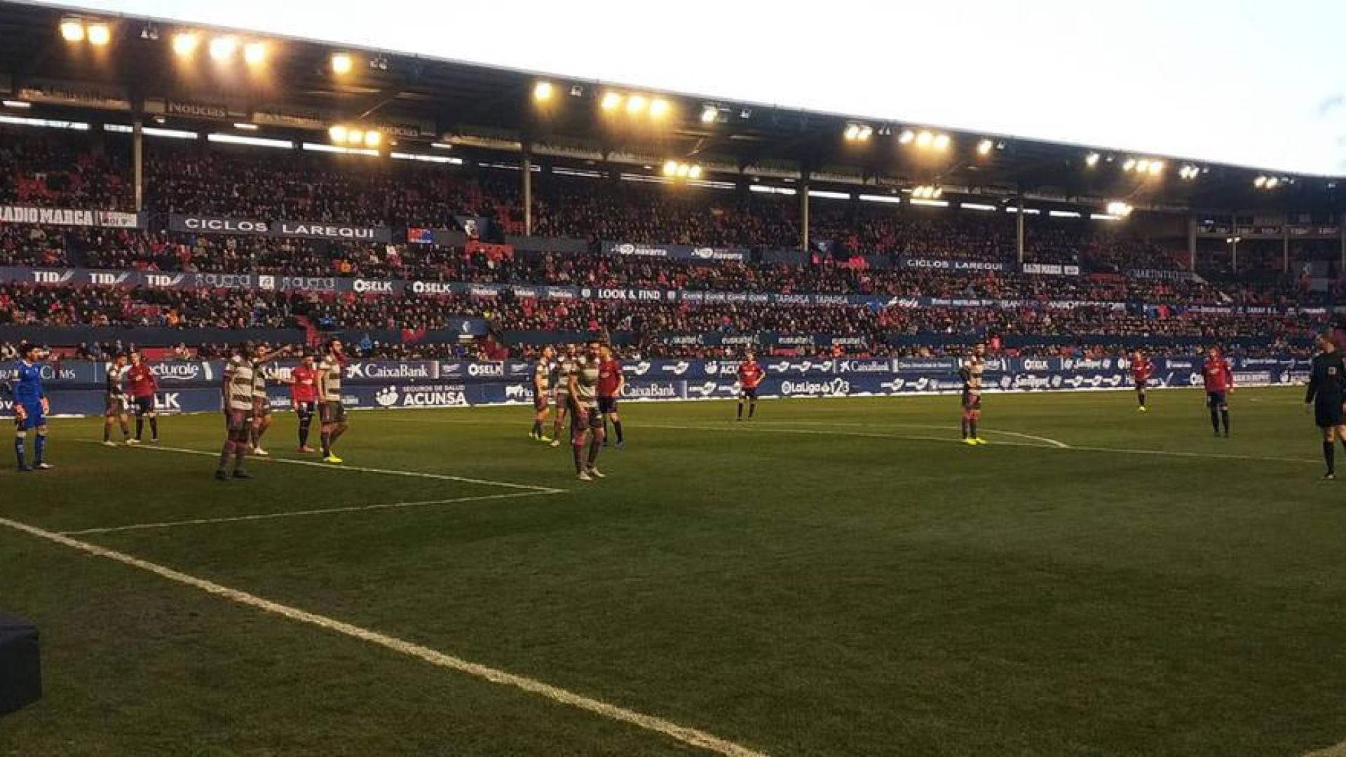 En directo: sigue la narración minuto a minuto del Osasuna-Granada