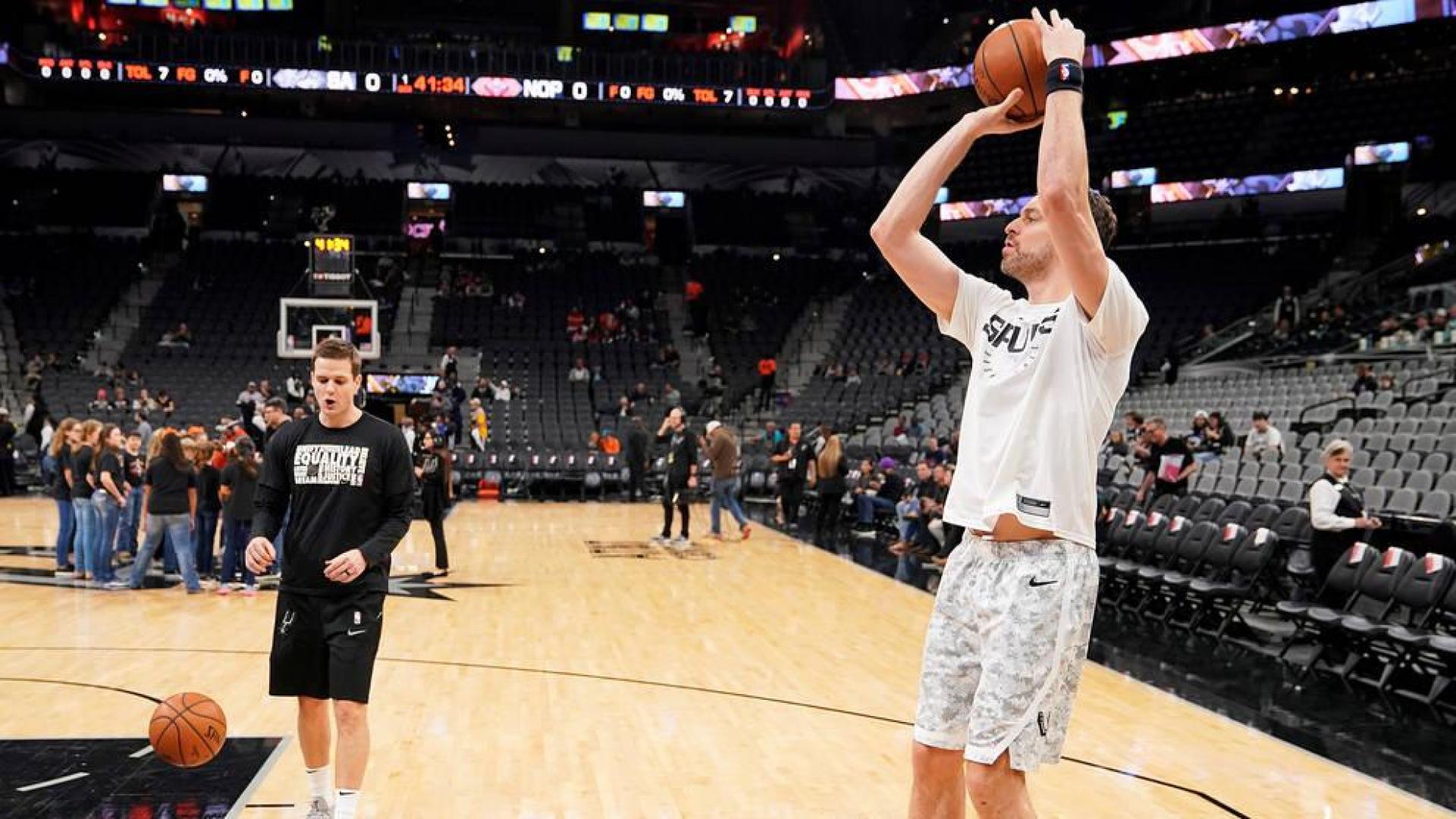 Pau Gasol y los hermanos Hernangómez saborean el triunfo