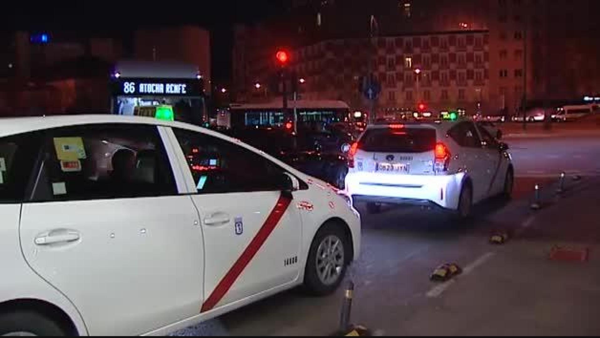 Los taxistas vuelven a circular por Madrid