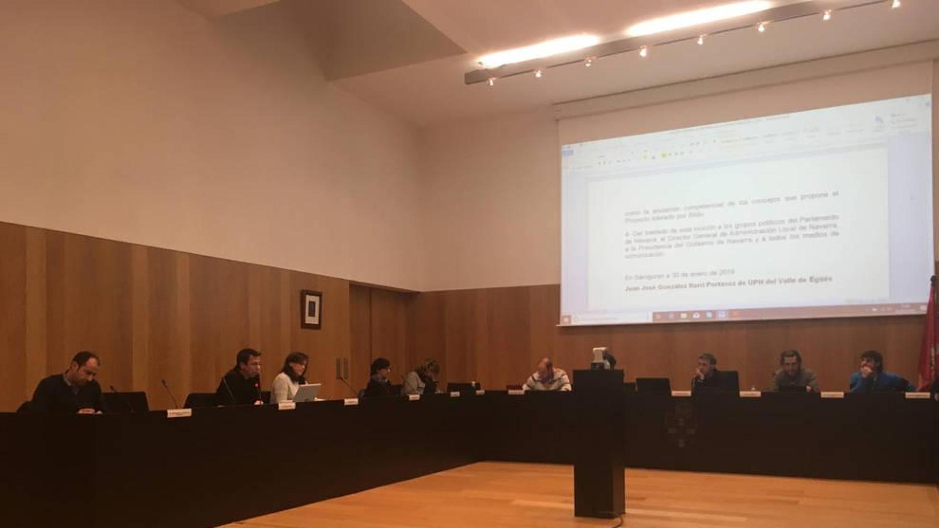 Sanción de Obras Públicas a Egüés por incumplir la ley en una señal