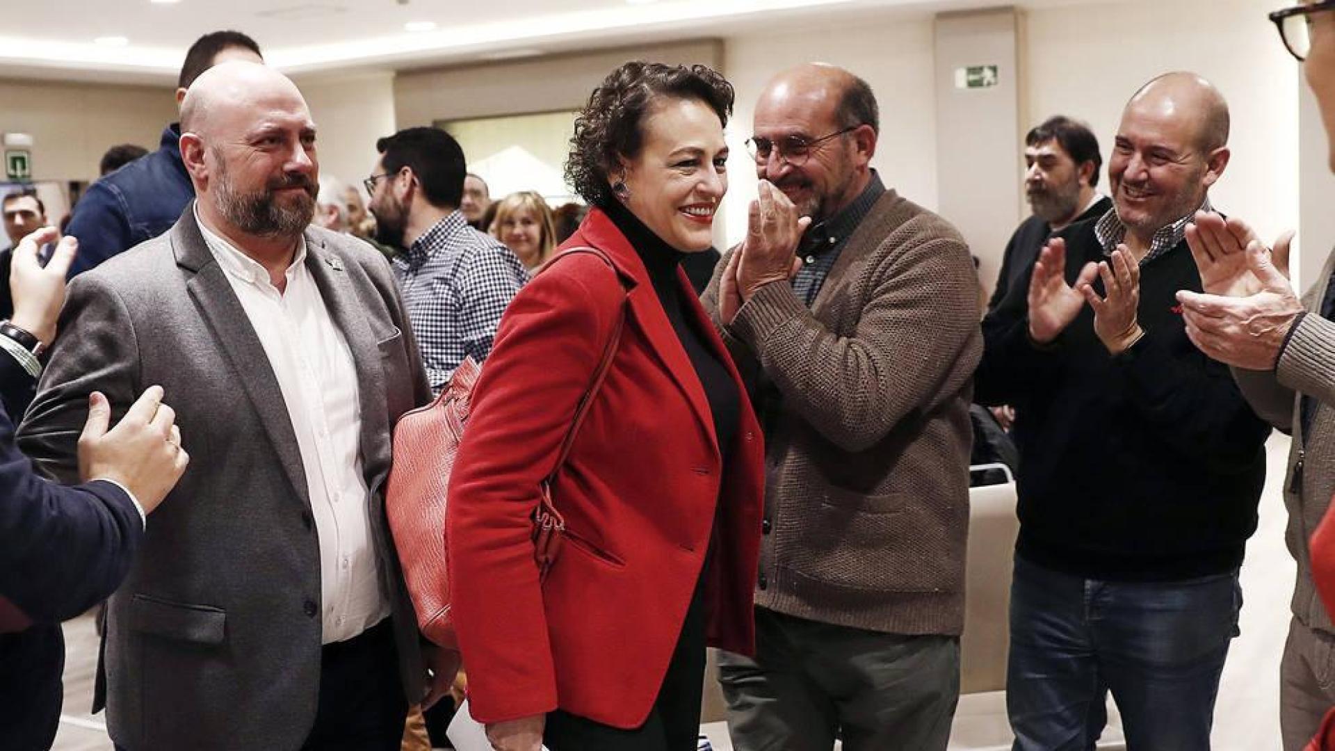 La ministra Valerio reivindica en Pamplona el diálogo como valor de su Gobierno