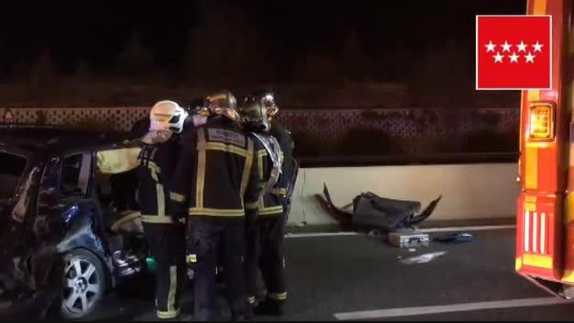 Accidente de tráfico mortal en Pinto (Madrid)