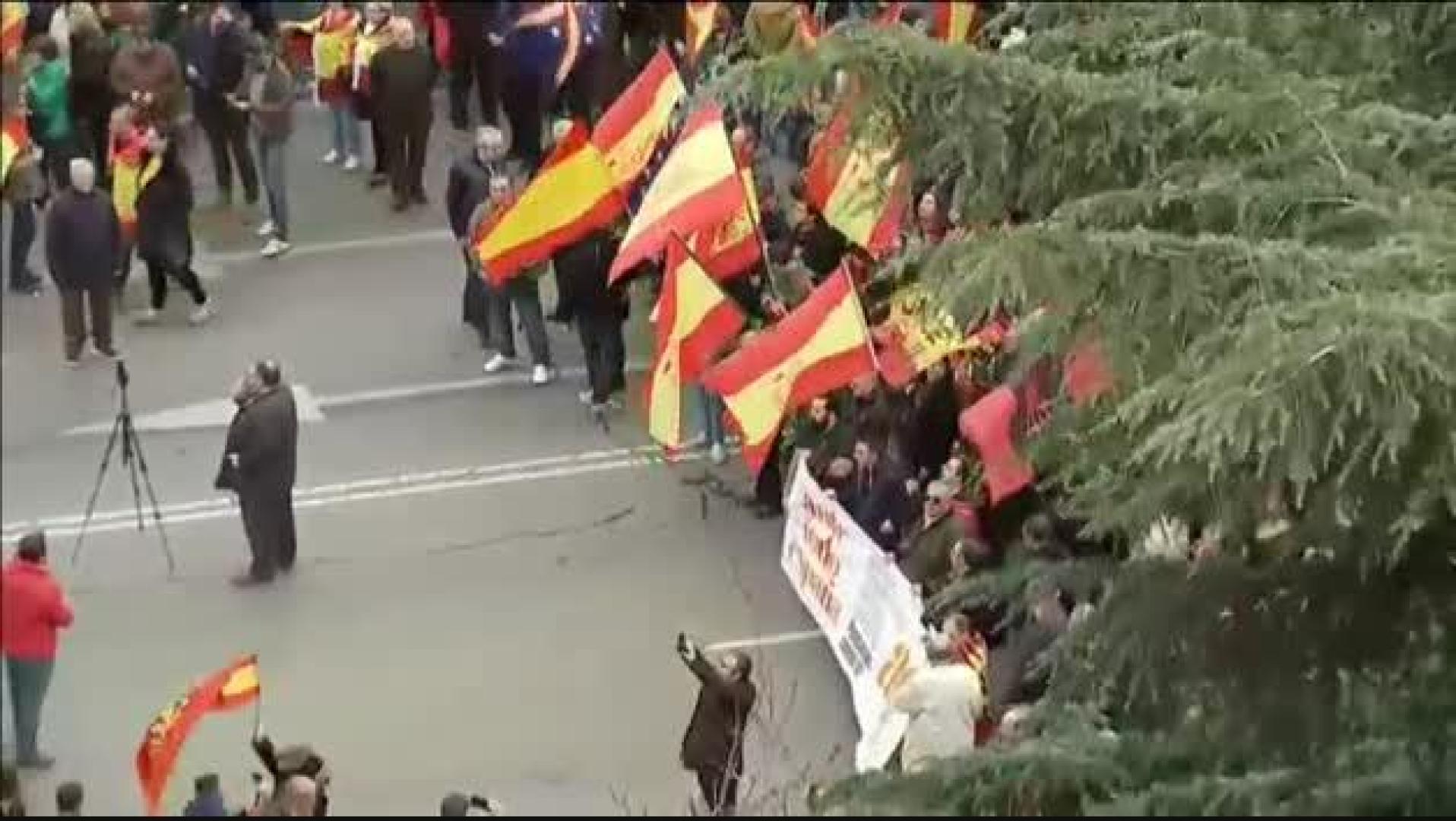 Manifestación por la unidad de España en Madrid