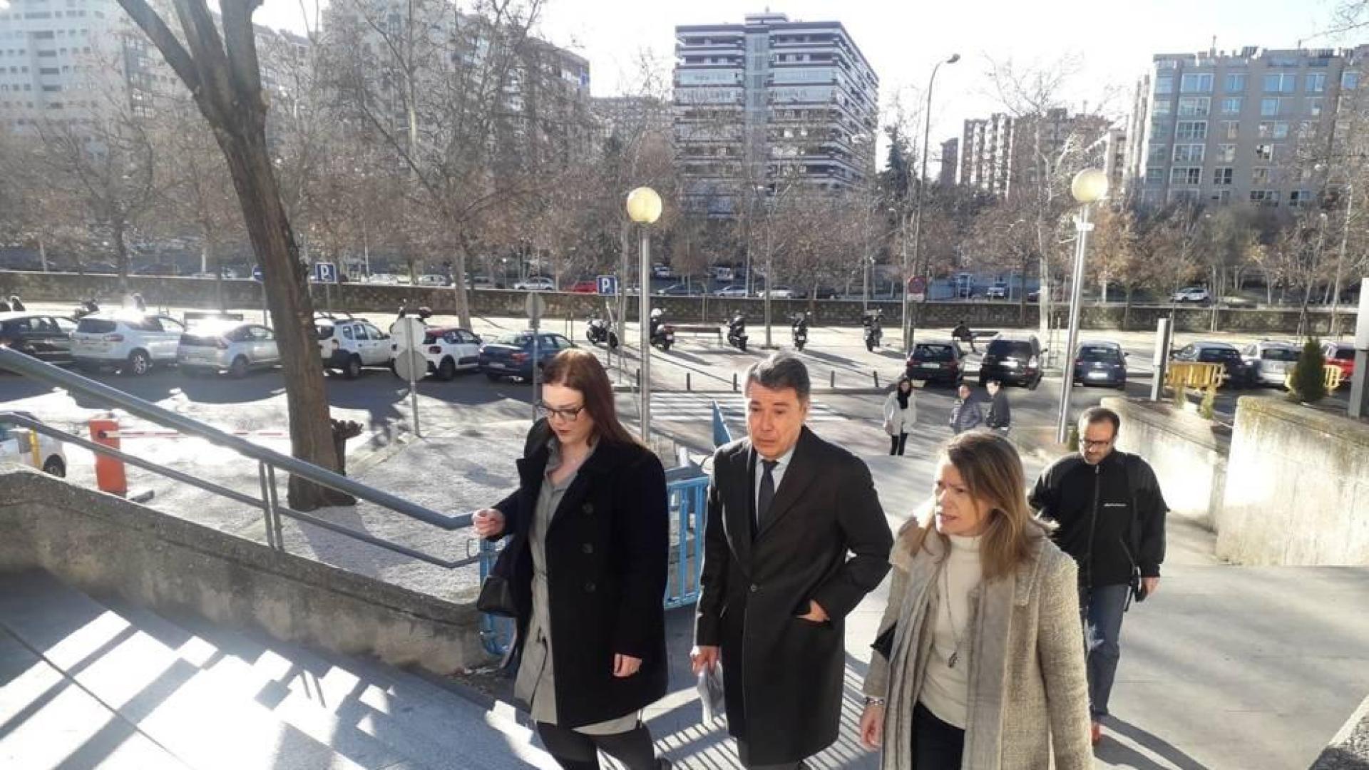 Ignacio González, a su llegada al juicio sobre espionaje político: "Todo es mentira"