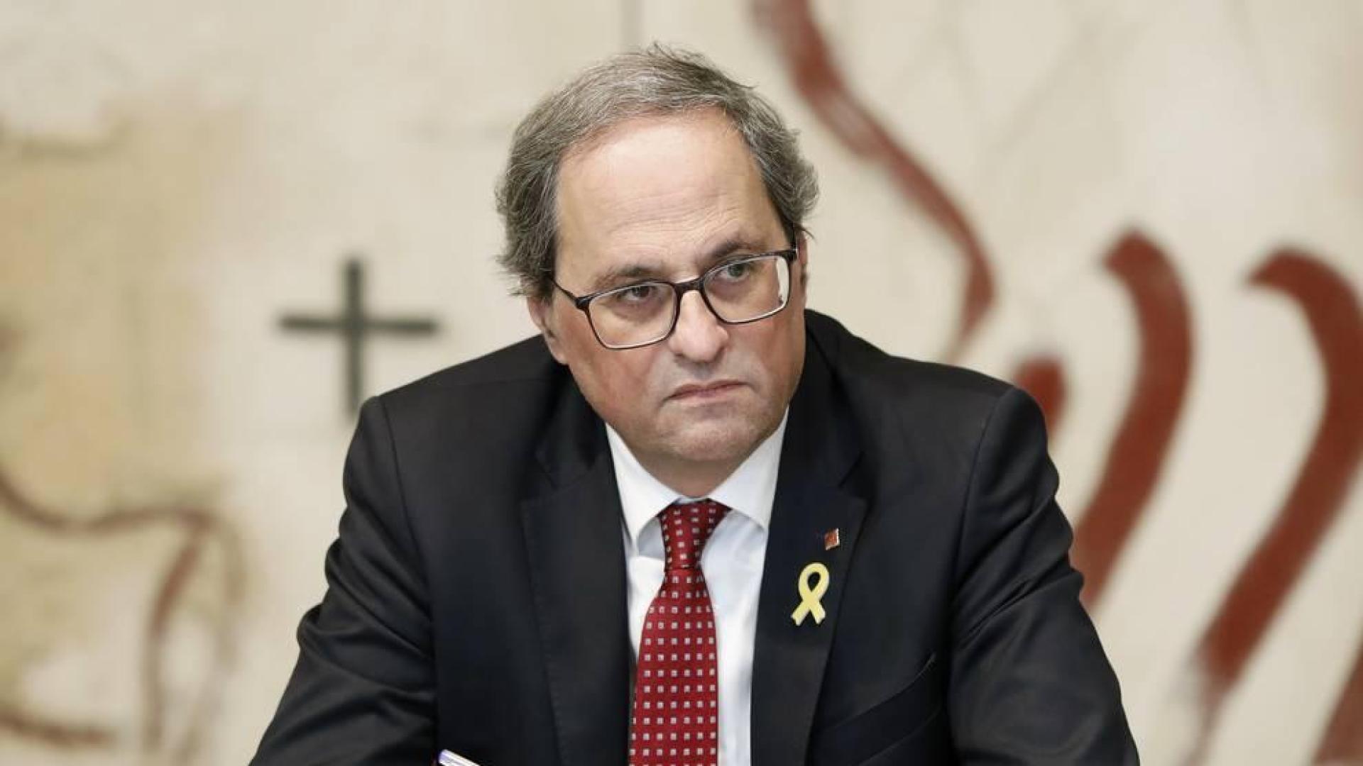 Torra: "Queremos la libertad de los presos y el regreso al Gobierno de Puigdemont"