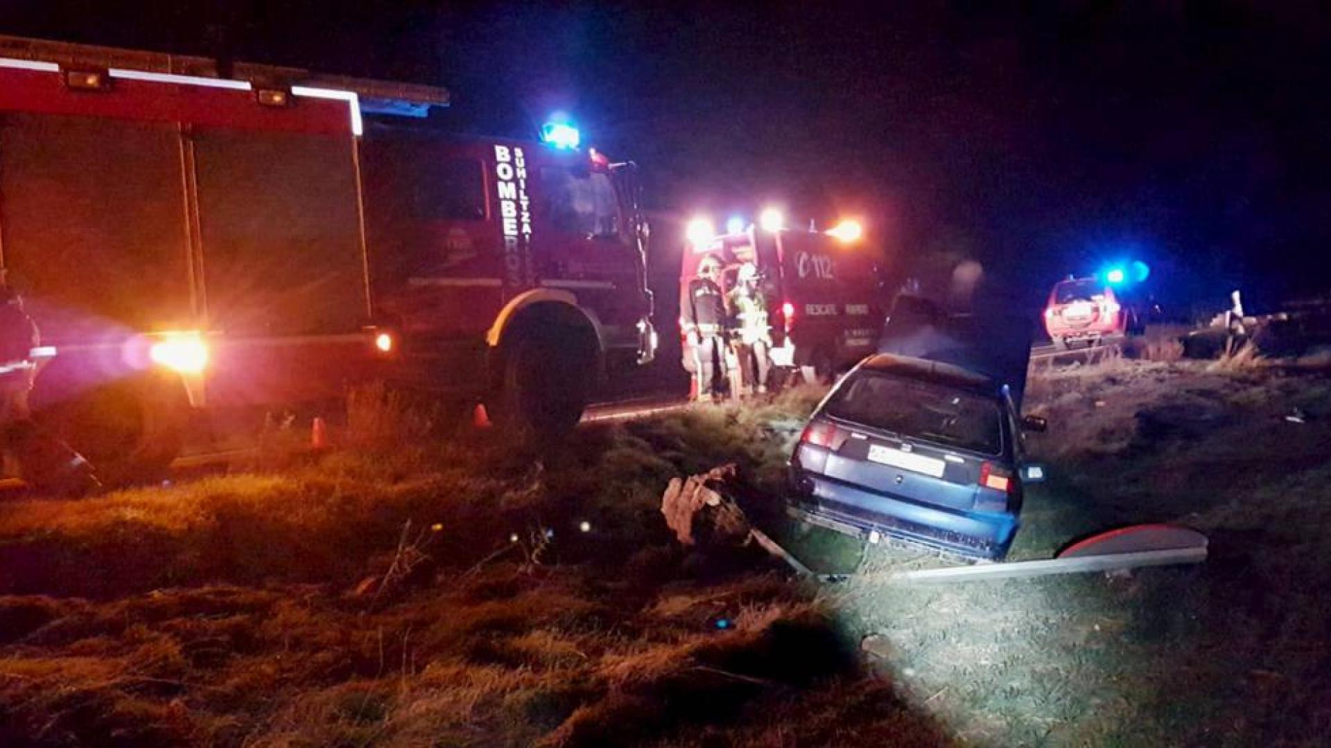 Una persona resulta herida en una salida de vía entre Campanas y El Carrascal