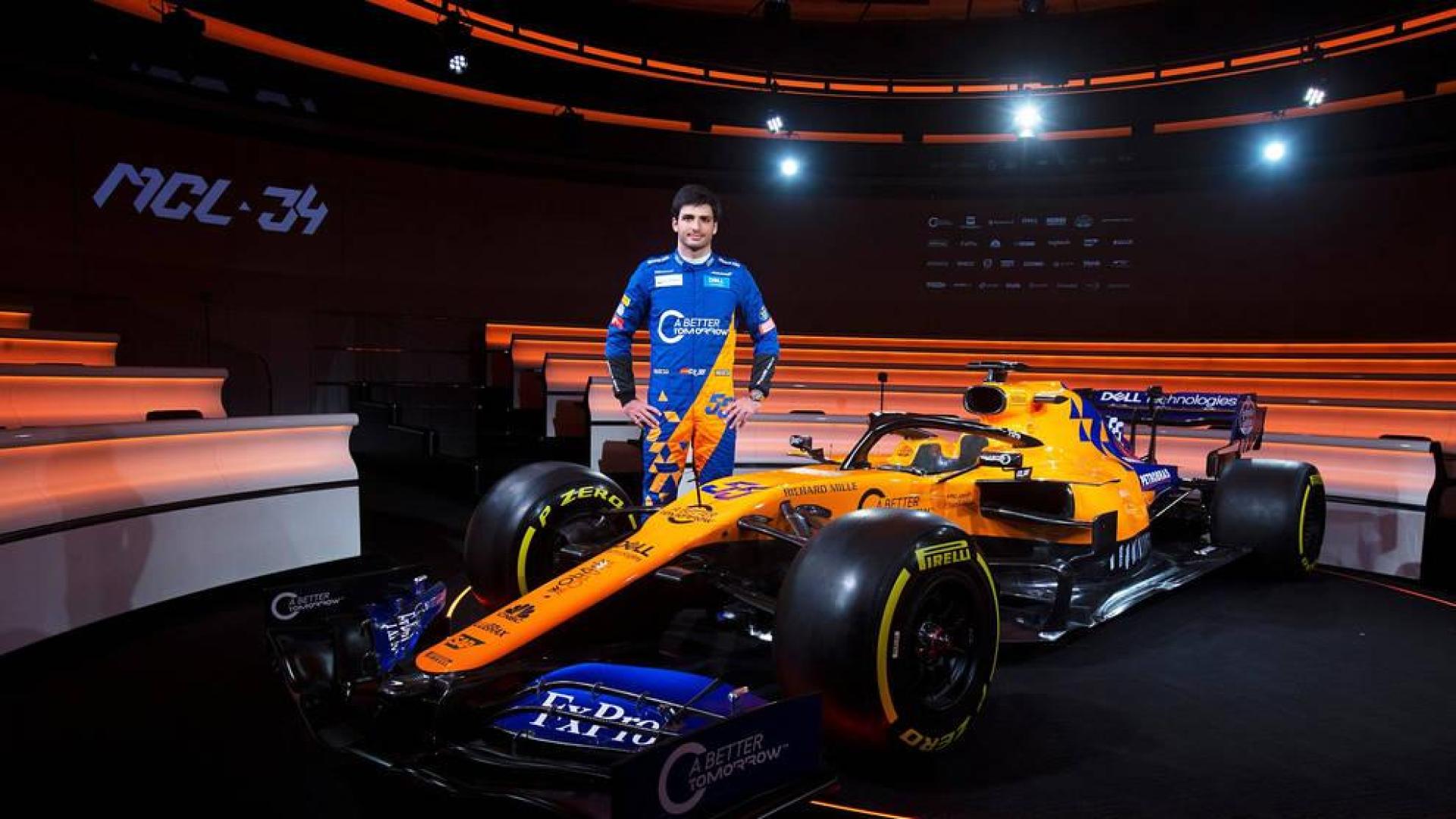 ¡Con todos ustedes, el nuevo MCL34 de McLaren!