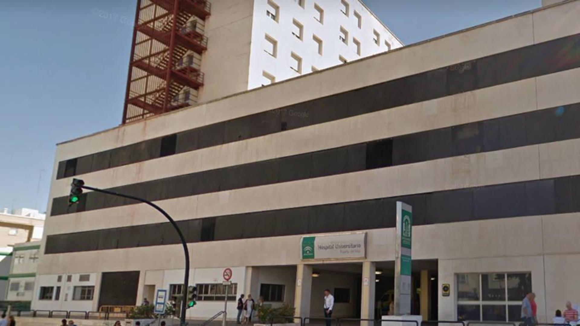 Hospital Puerta del Mar de Cádiz, donde falleció el pequeño.