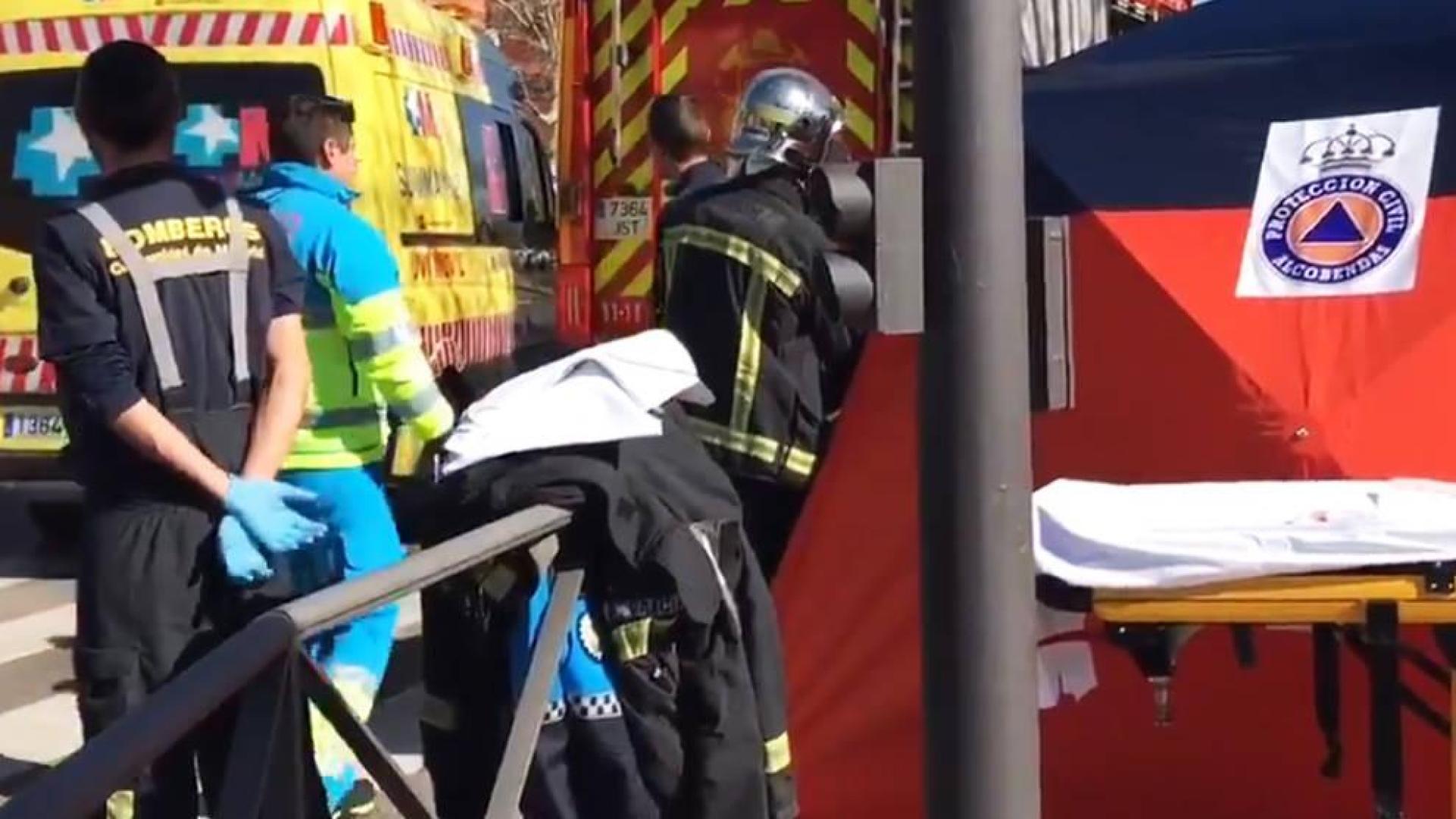Muere una mujer de 72 años arrollada por una furgoneta en Alcobendas