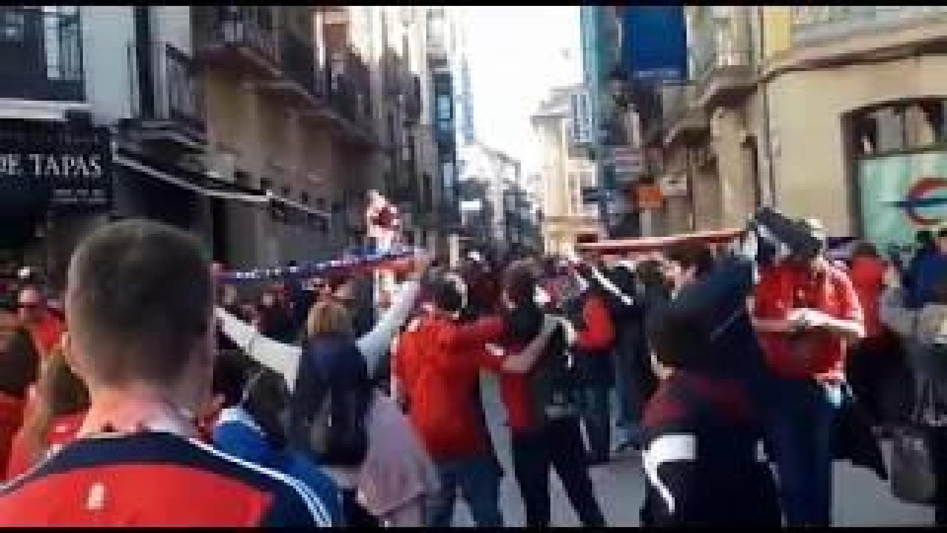 Ambiente osasunista en Soria