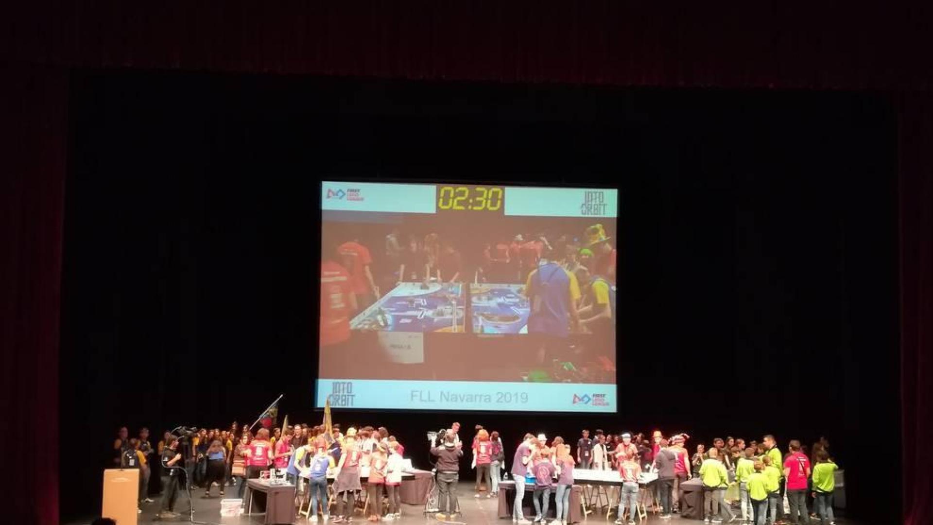 La First Lego League Navarra reúne a 16 equipos