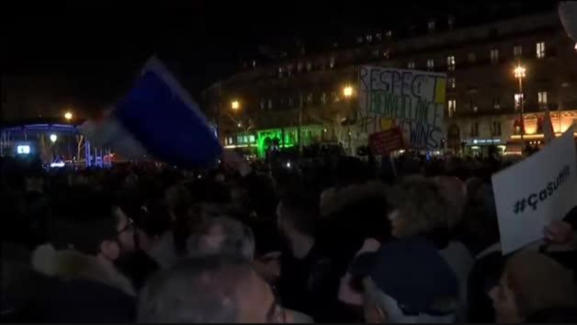 Francia se moviliza contra el antisemitismo