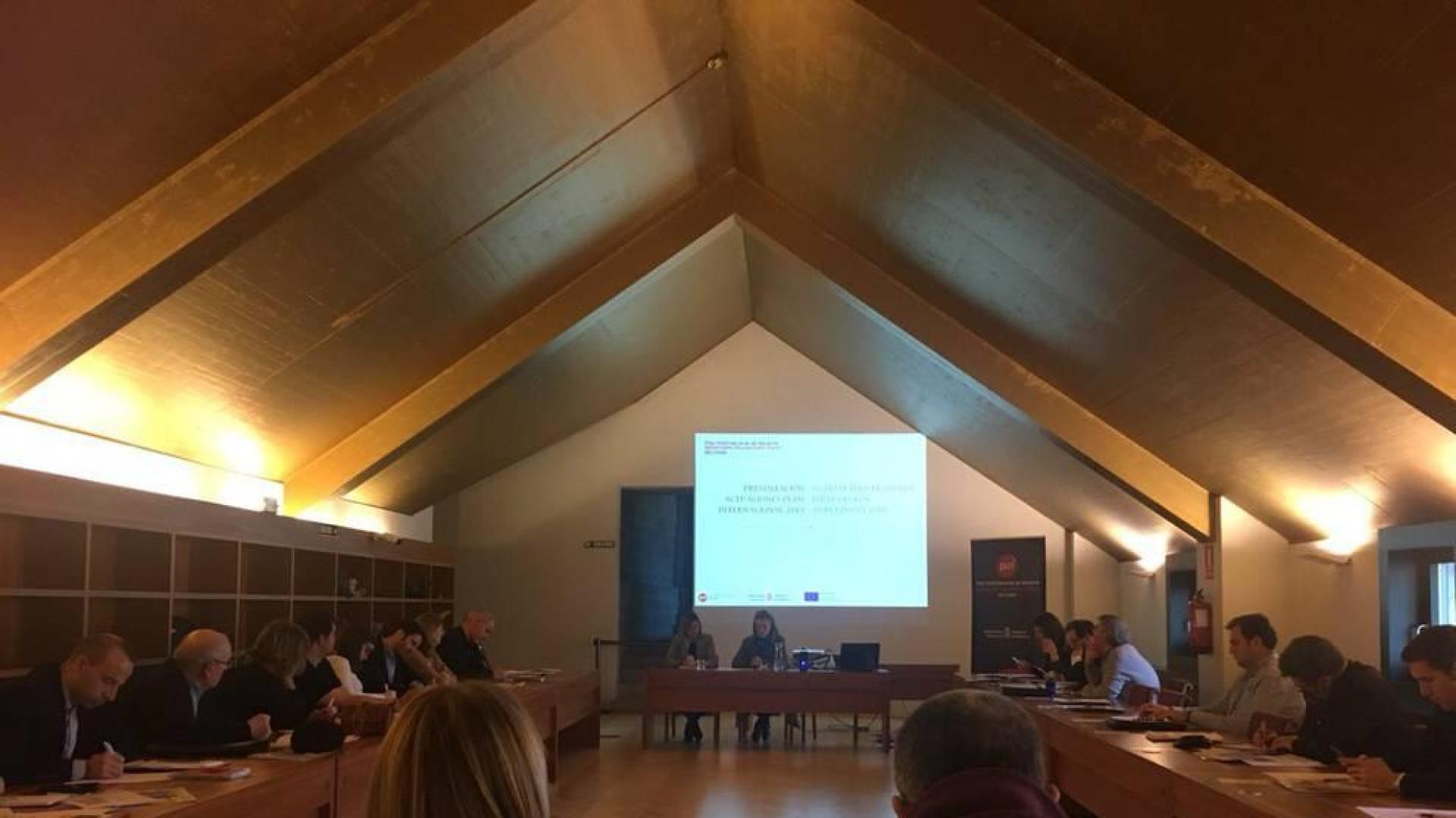 Asistentes a la jornada sobre internacionalización de las empresas agroalimentarias navarras