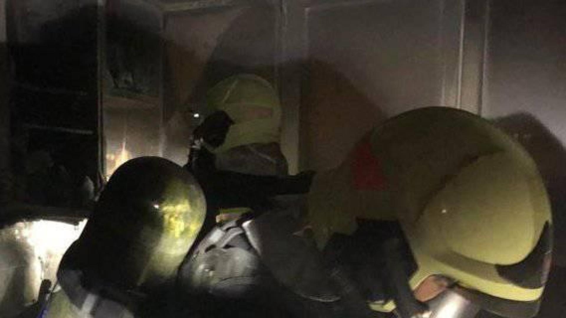 Trasladada una persona por un incendio registrado en una cocina en Ansoáin