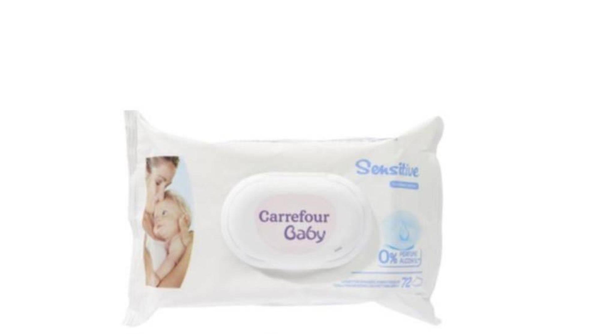 Carrefour retira unas toallitas para bebés contaminadas por una bacteria