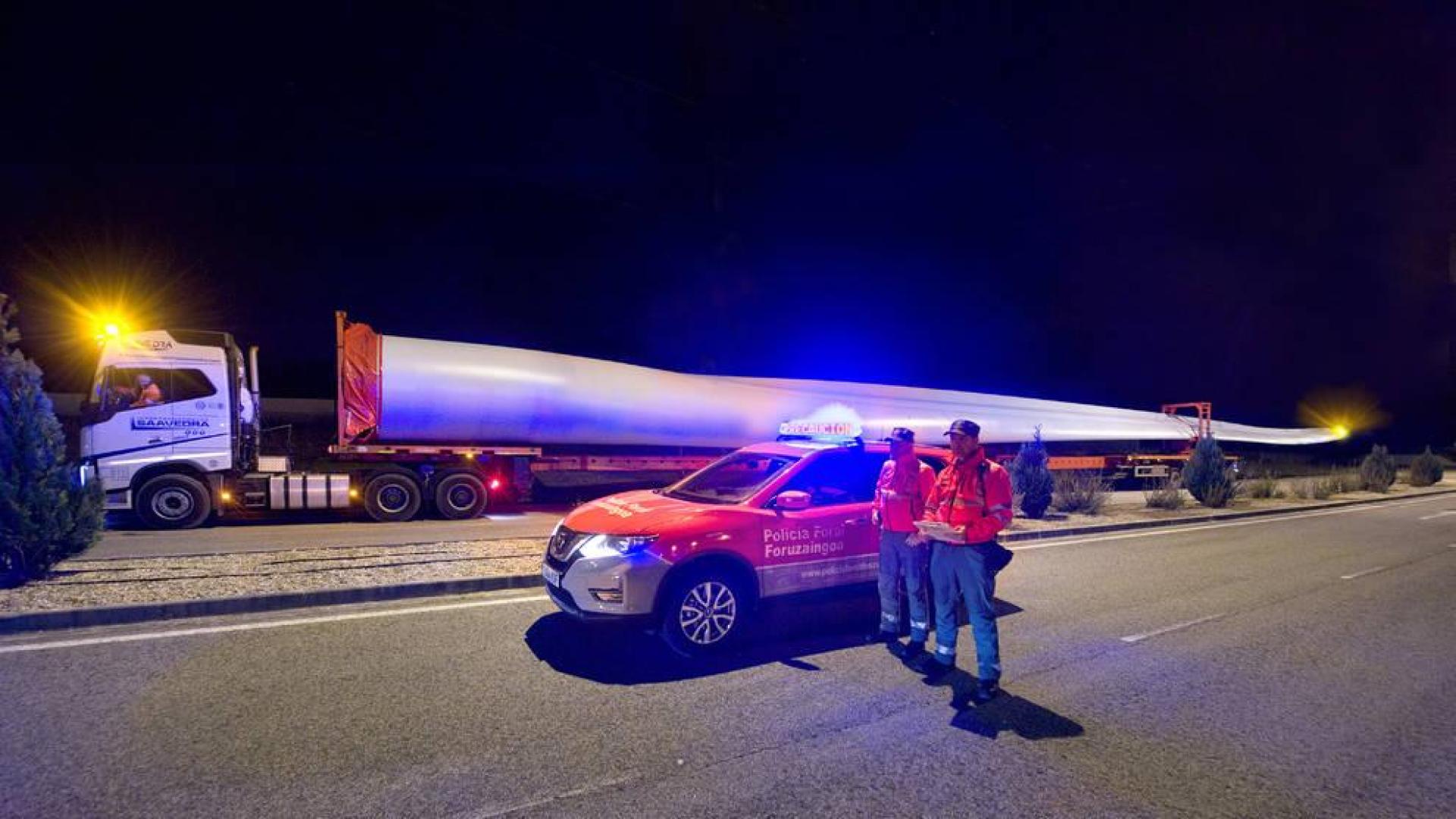 El Gobierno de Navarra aplica medidas para facilitar los transportes especiales
