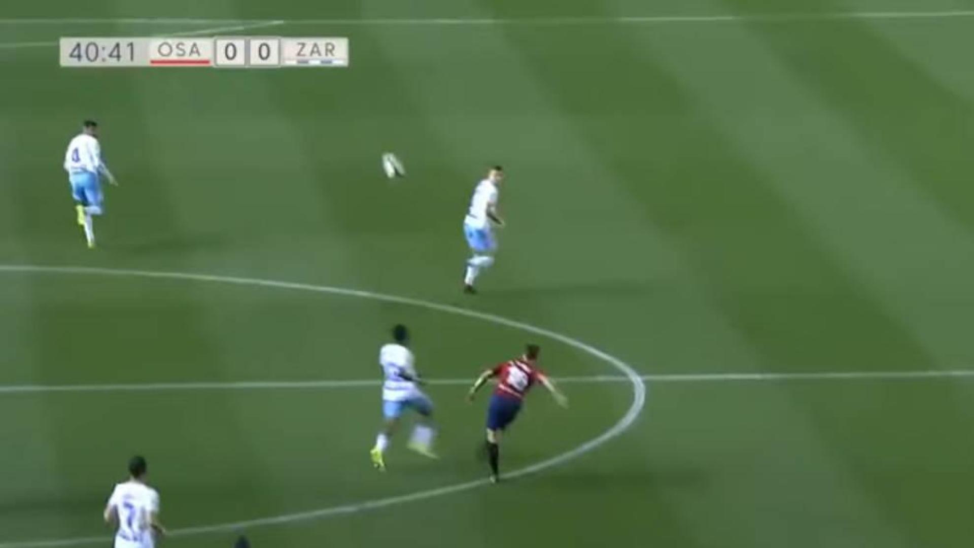 Roberto Torres rozó el gol de la temporada