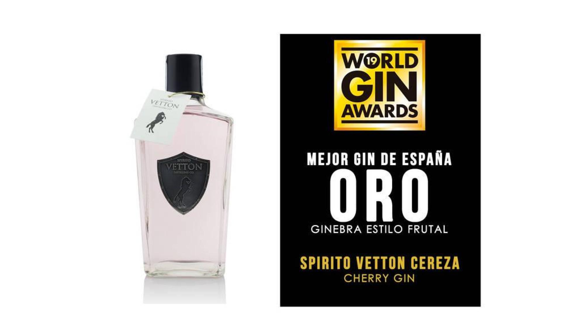 La ginebra premiada.