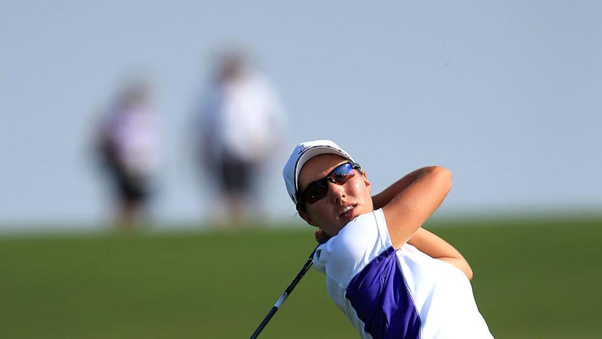 Imágenes de la participación de Beatriz Recari y Carlota Ciganda en la Solheim Cup 2013