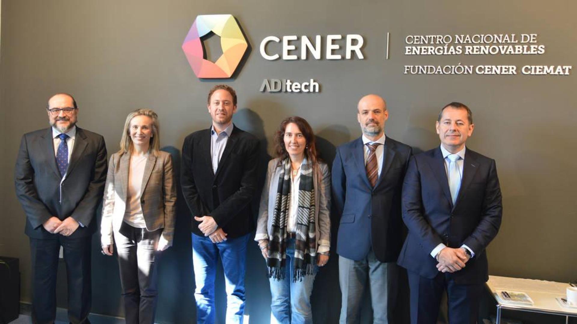 De izquierda a derecha. Manuel Rodríguez, Izaskun Goñi, Sebastian Kind, Yolanda Blanco, Pablo Ayesa y Eduardo Aznar.