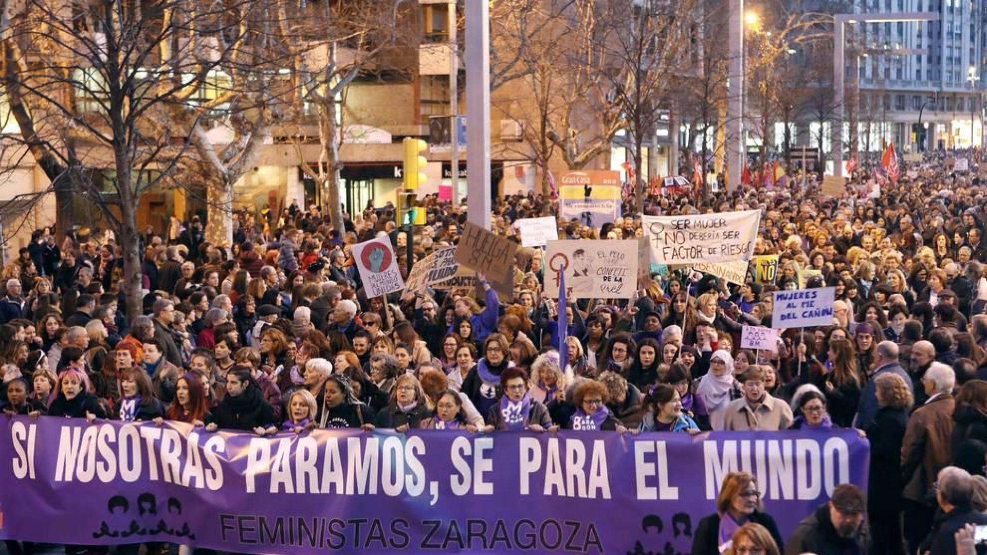 Imágenes de Madrid, Barcelona, Bilbao, Valencia, Málaga, Oviedo, Vigo...