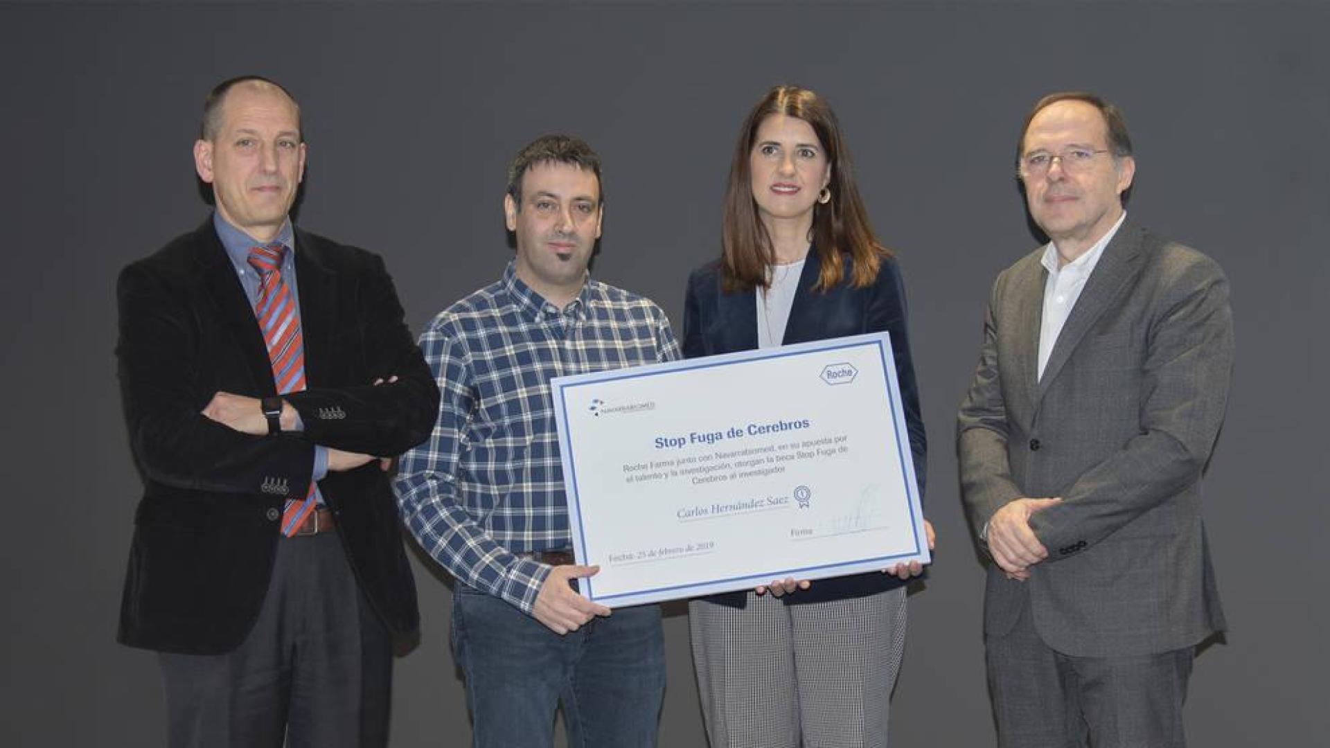 Un investigador de Navarrabiomed recibe una beca "Stop fuga de cerebros"