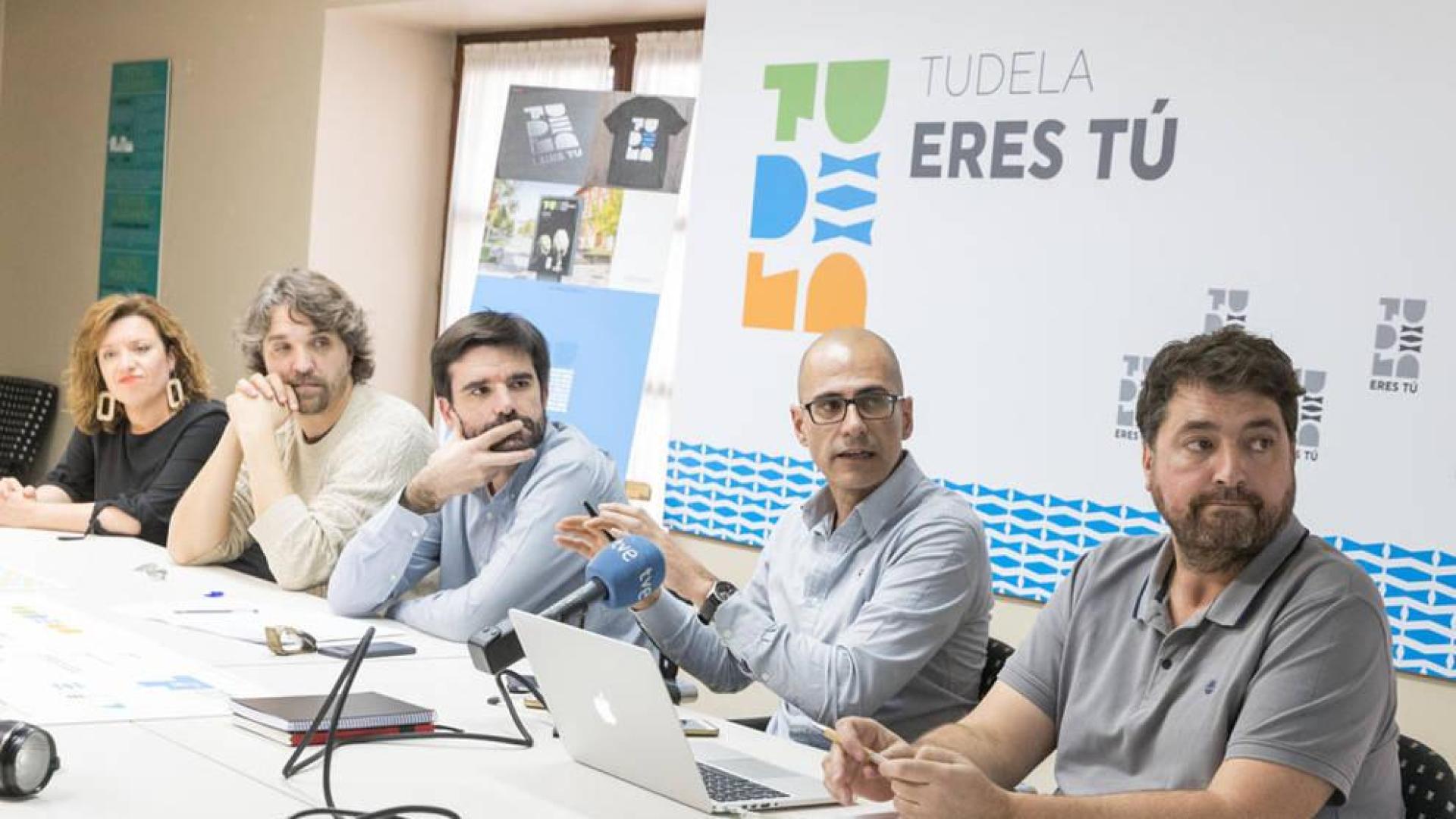 La nueva imagen corporativa de Tudela tiene al río como protagonista