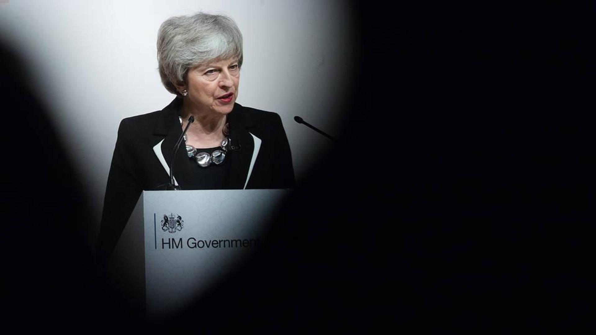 La primera ministra británica, Theresa May.