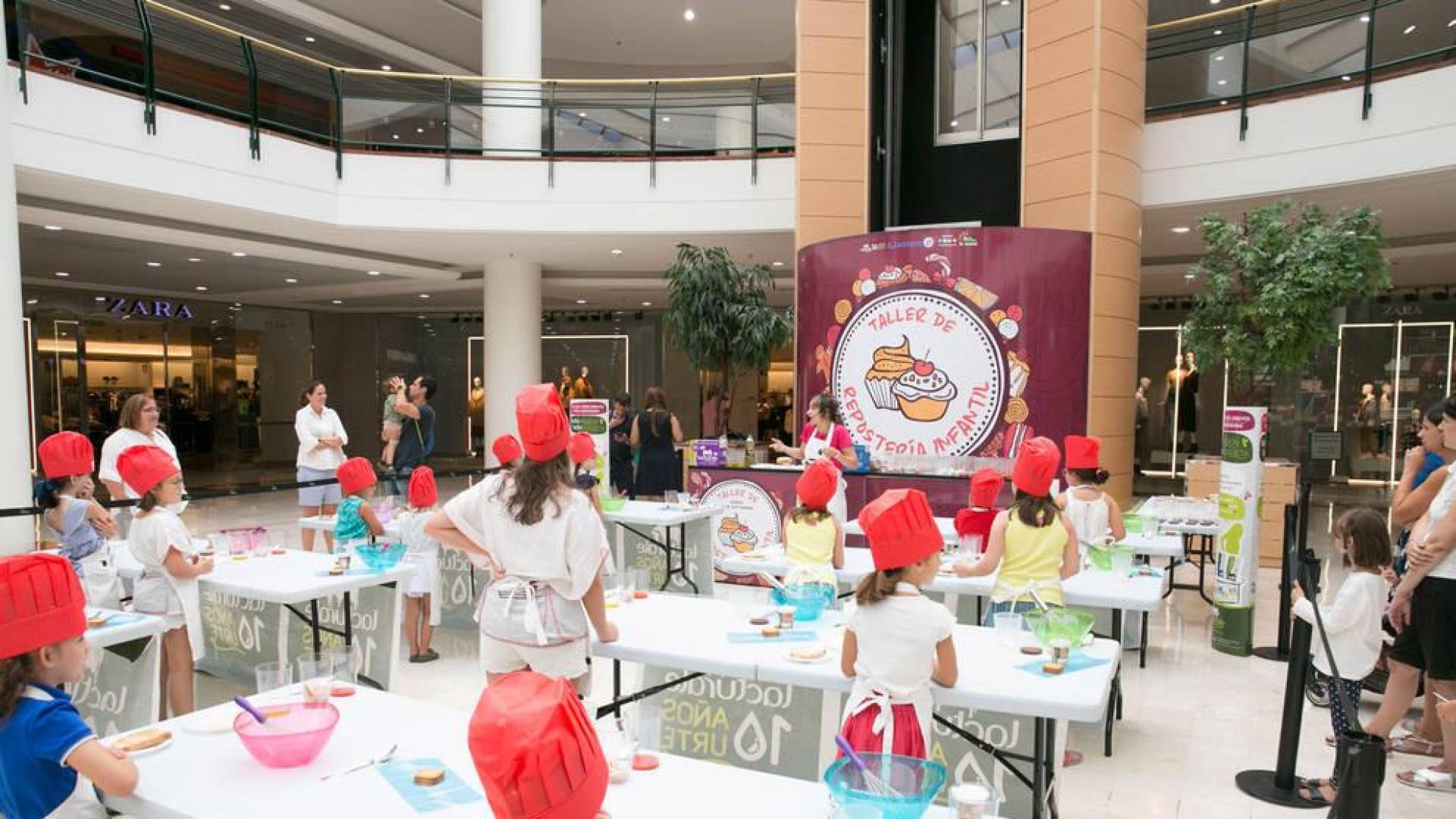 Un taller de repostería infantil anterior en La Morea.