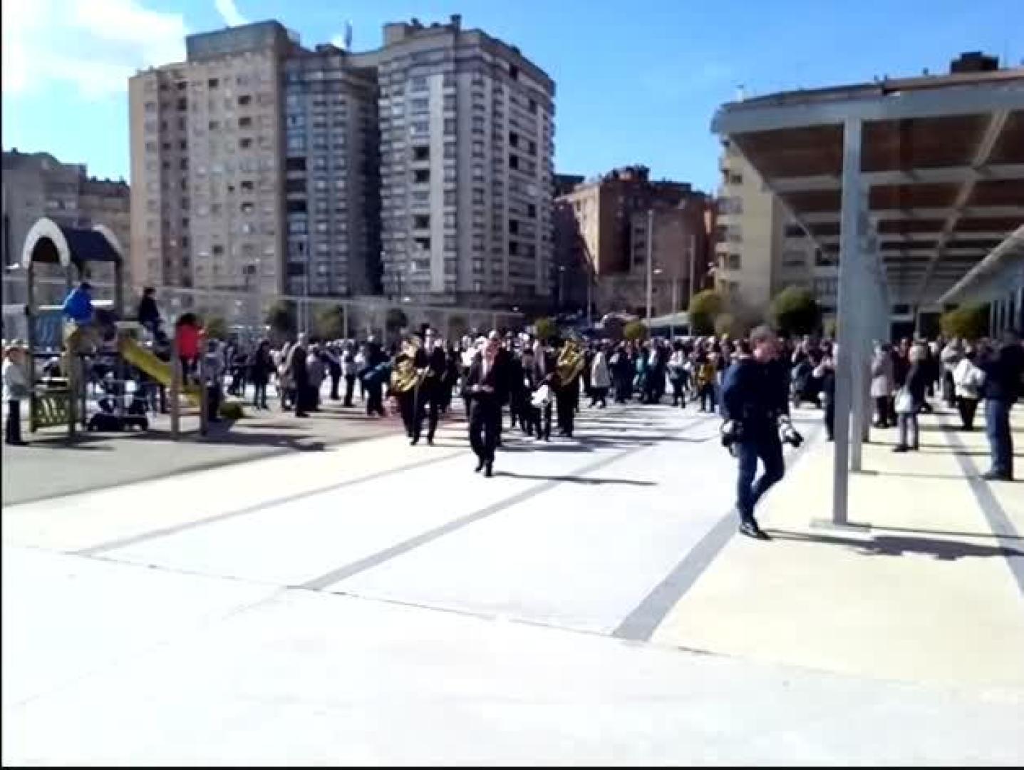 Inauguración de la plaza de La Pamplonesa