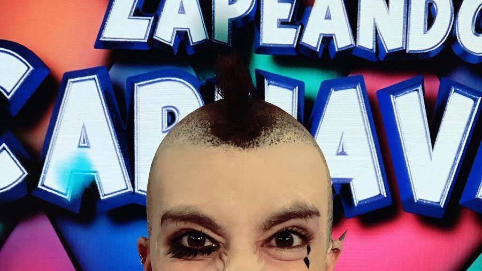 Cristina Pedroche se transforma en su marido para celebrar el Carnaval