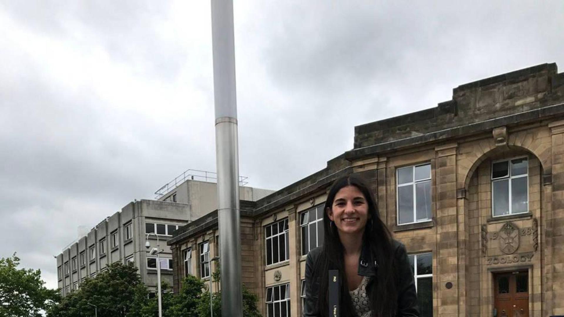 Una navarra, investigadora química en Edimburgo (Escocia)